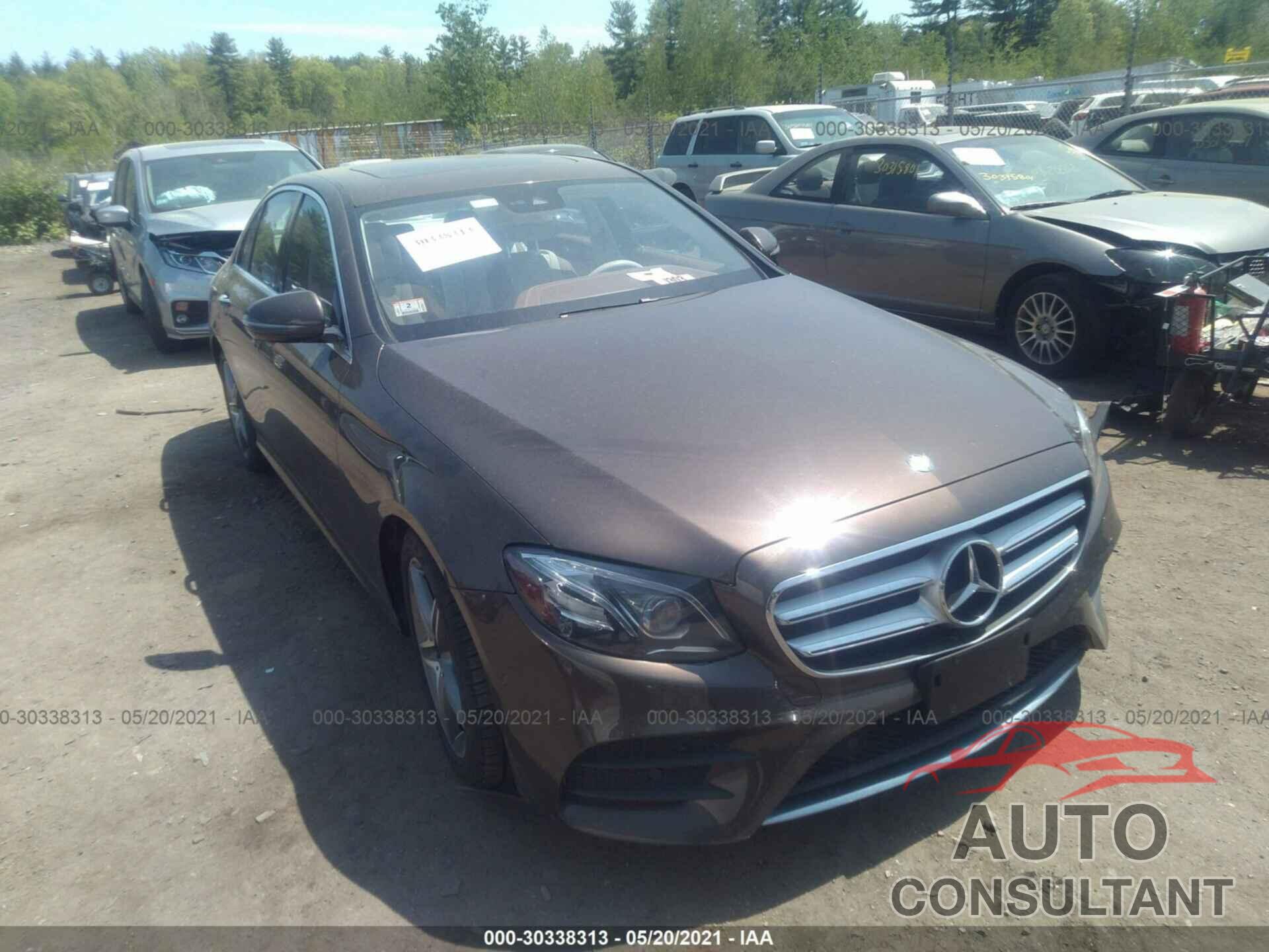 MERCEDES-BENZ E-CLASS 2017 - WDDZF4KBXHA116829