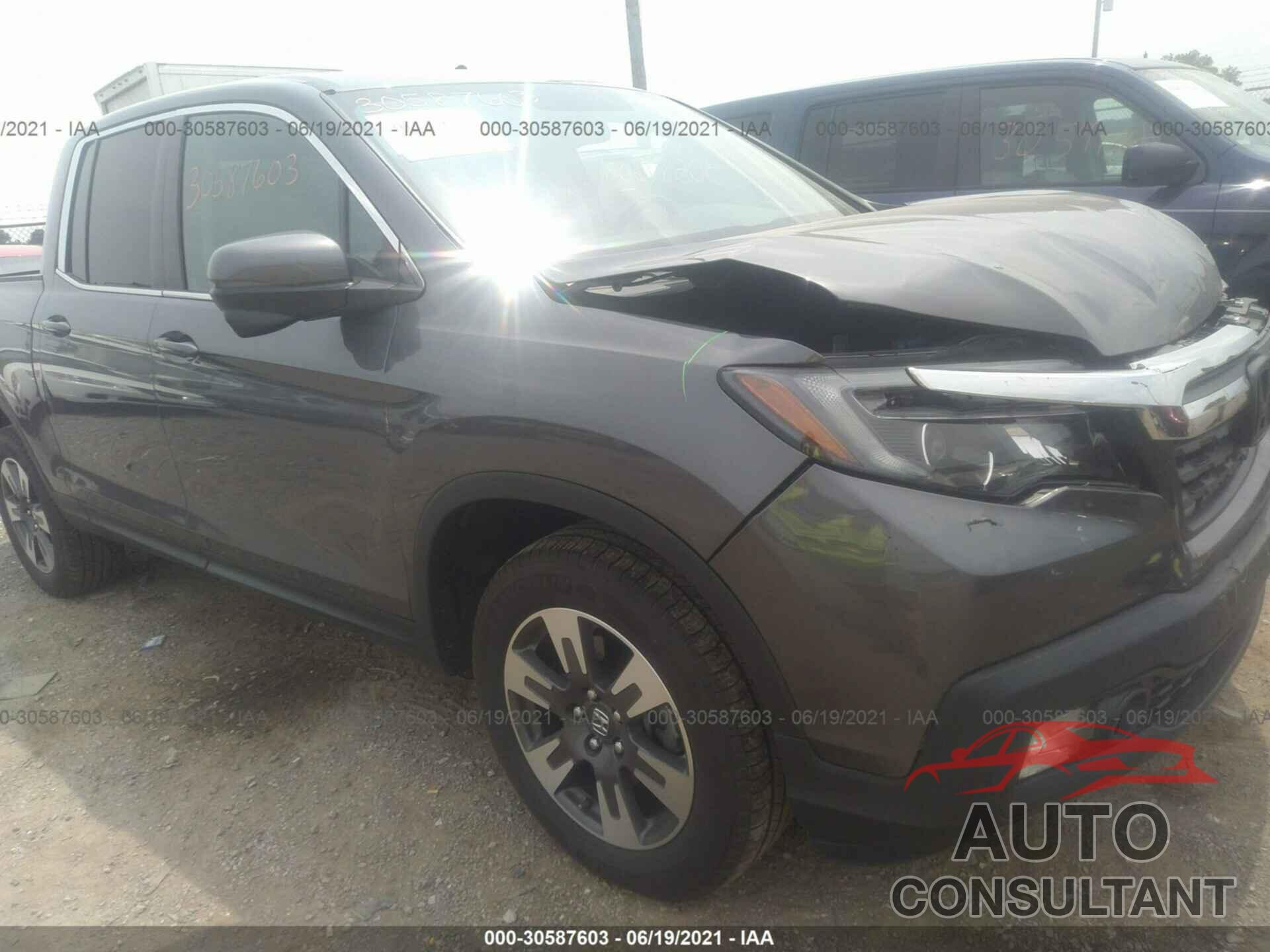 HONDA RIDGELINE 2019 - 5FPYK3F6XKB017622