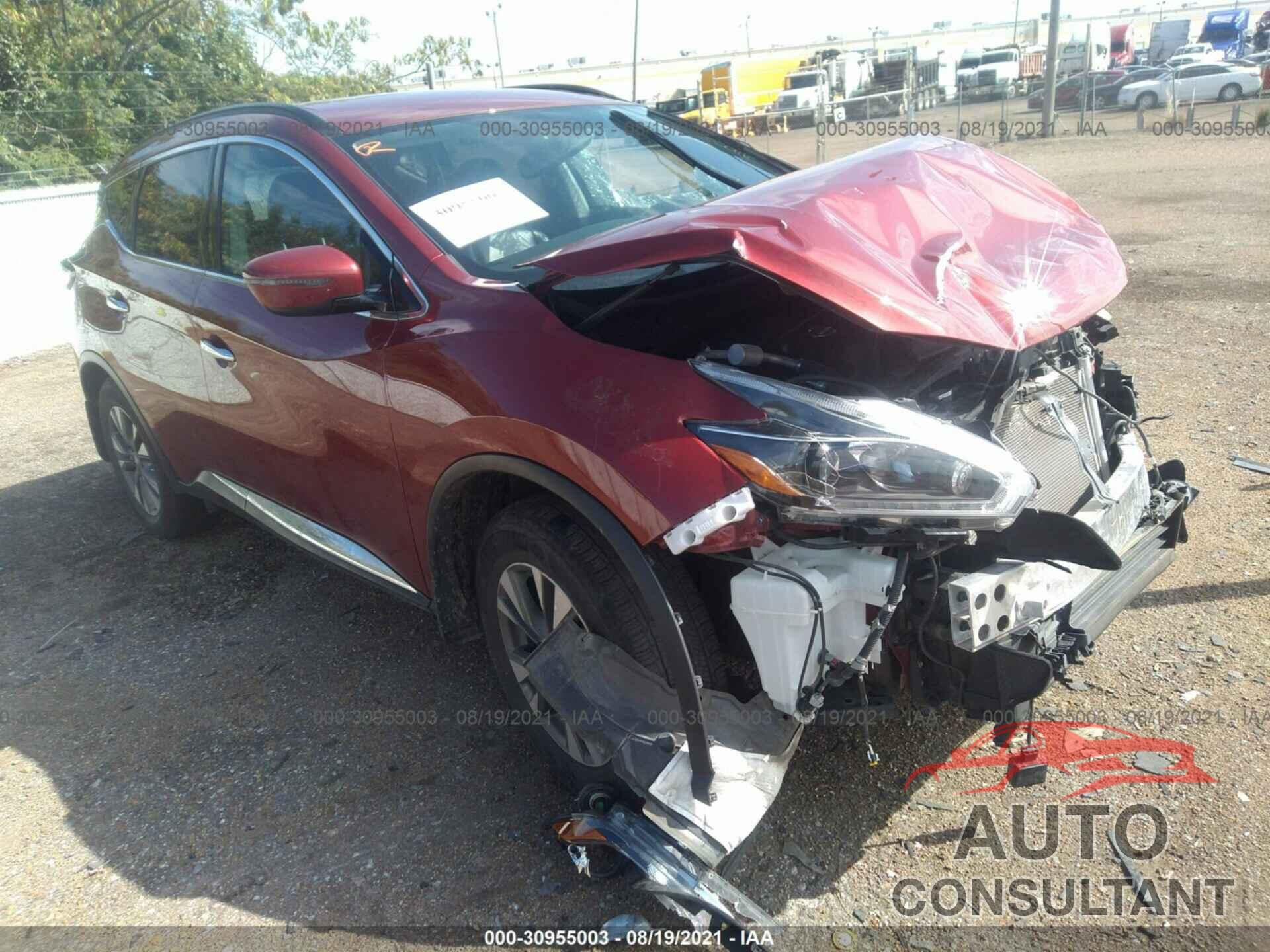 NISSAN MURANO 2018 - 5N1AZ2MG0JN187186