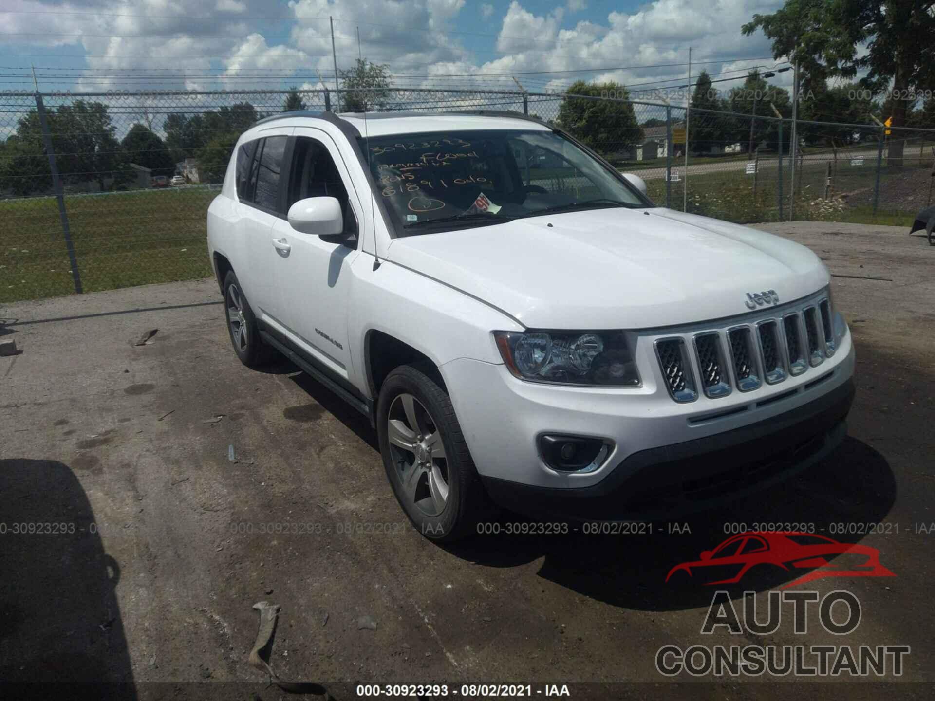 JEEP COMPASS 2017 - 1C4NJCEAXHD153169