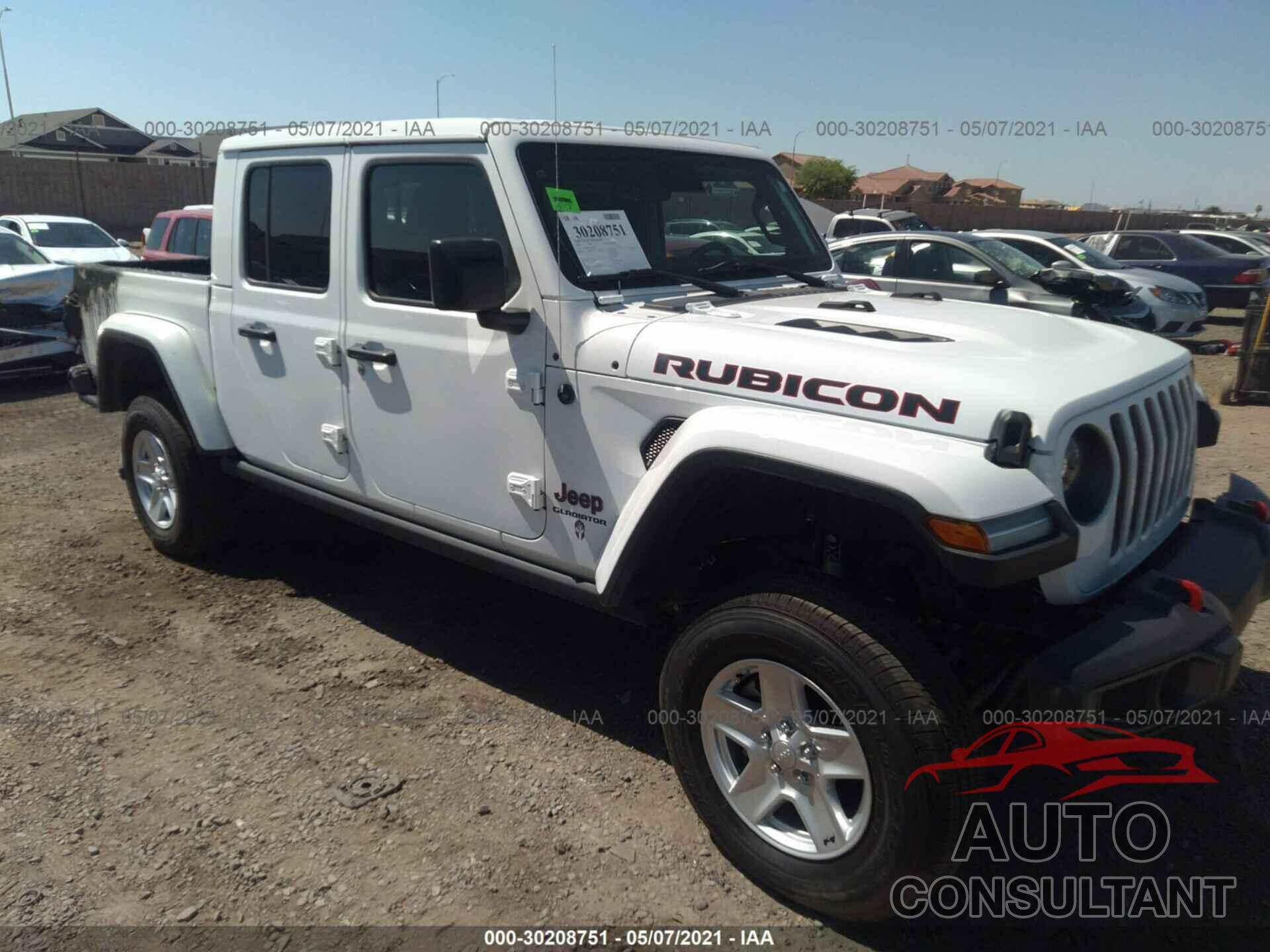 JEEP GLADIATOR 2020 - 1C6JJTBG2LL138565