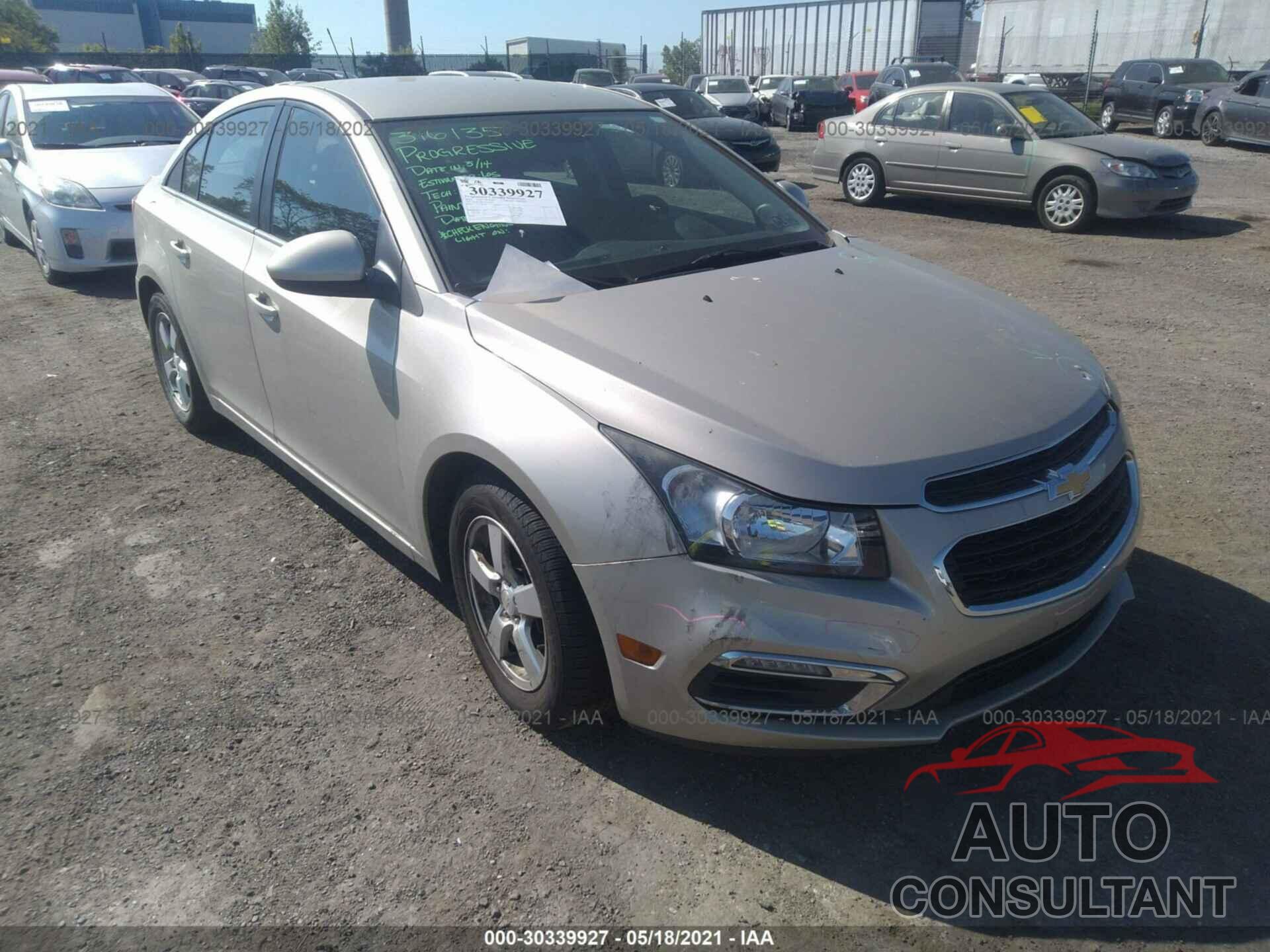 CHEVROLET CRUZE LIMITED 2016 - 1G1PE5SBXG7211017