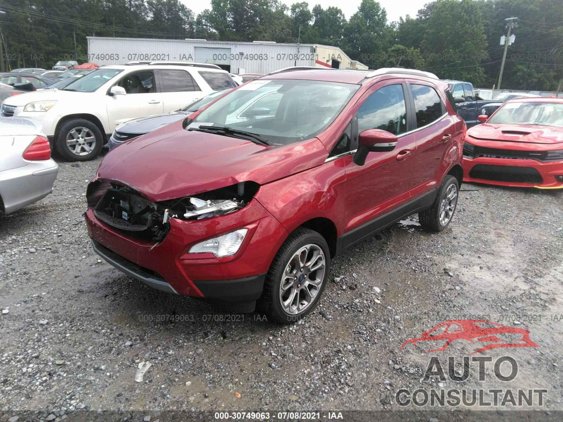 FORD ECOSPORT 2021 - MAJ6S3KLXMC411722