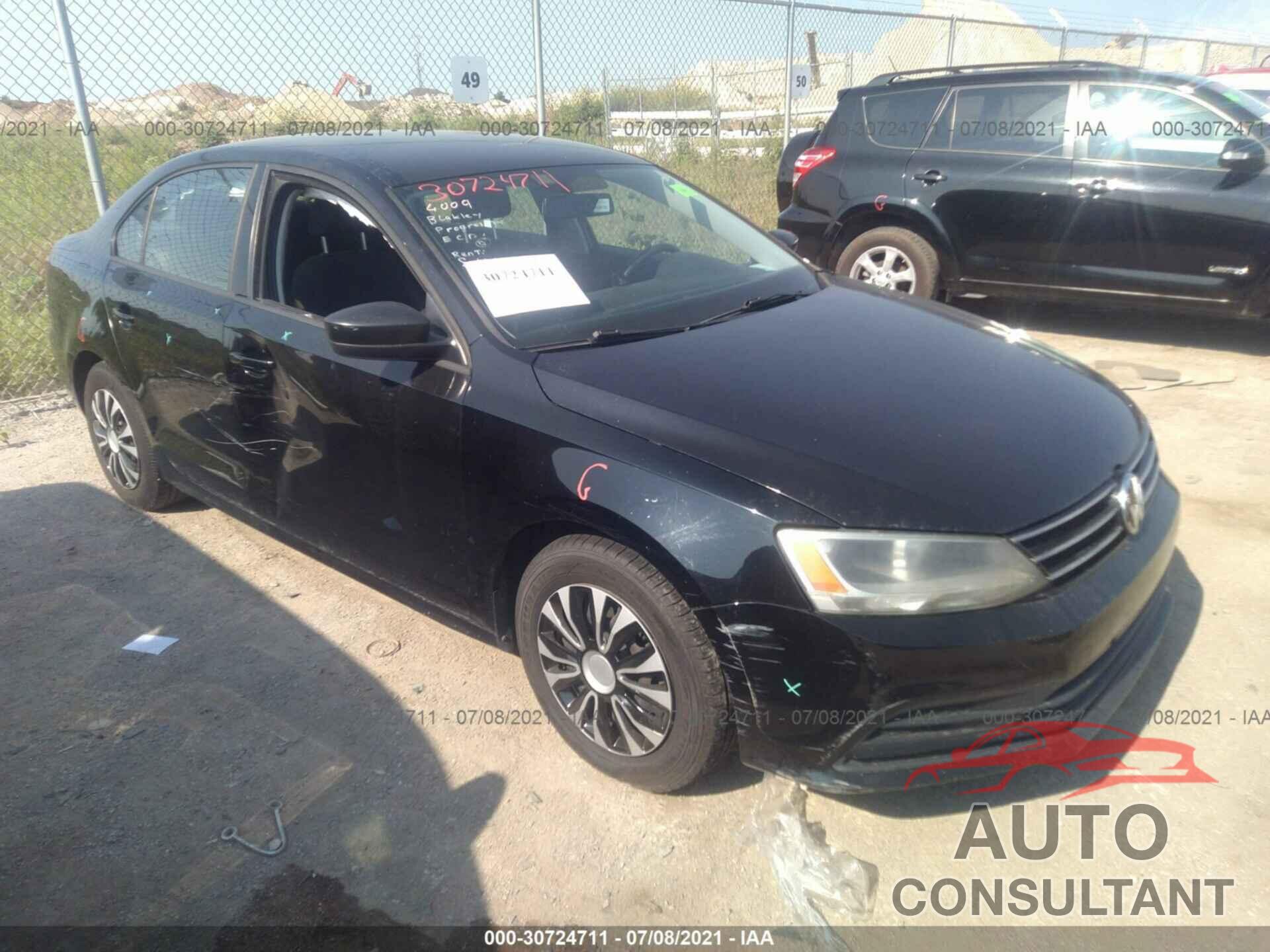 VOLKSWAGEN JETTA SEDAN 2016 - 3VW167AJ6GM302285