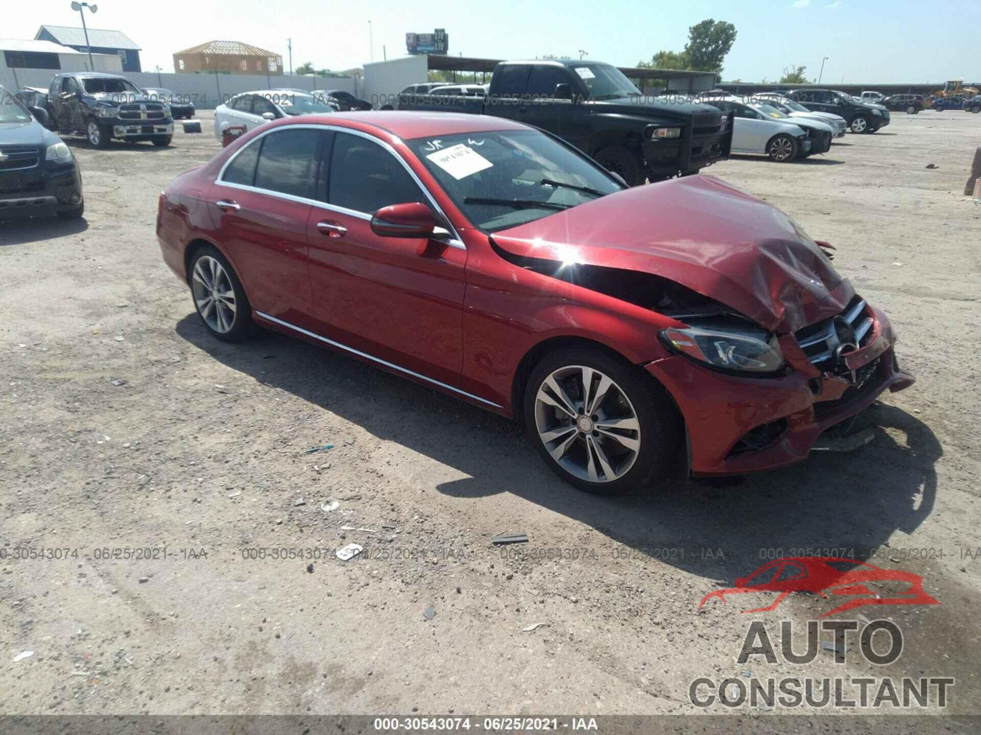 MERCEDES-BENZ C-CLASS 2016 - 55SWF4JB3GU171464