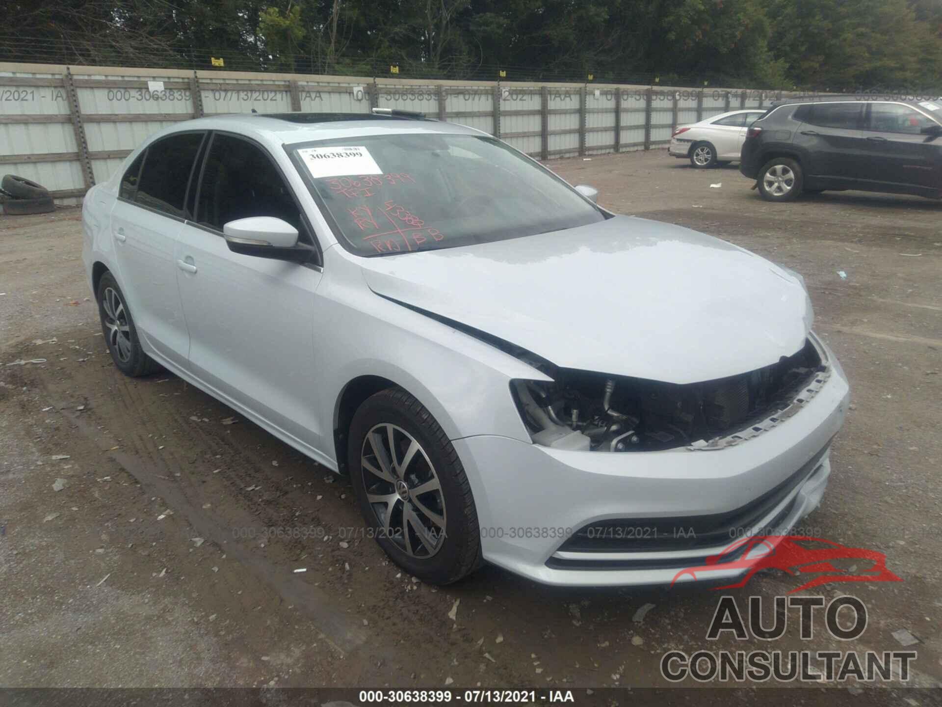 VOLKSWAGEN JETTA 2017 - 3VWDB7AJ4HM312842
