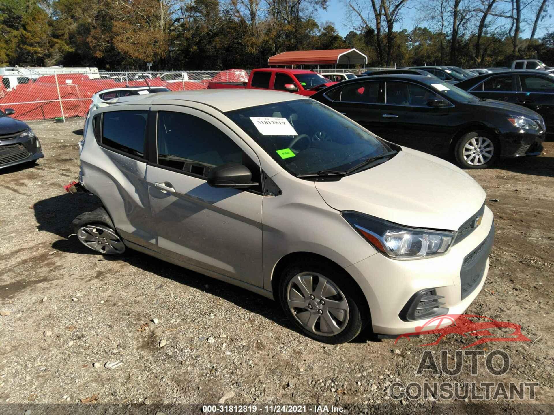 CHEVROLET SPARK 2018 - KL8CB6SA3JC476946