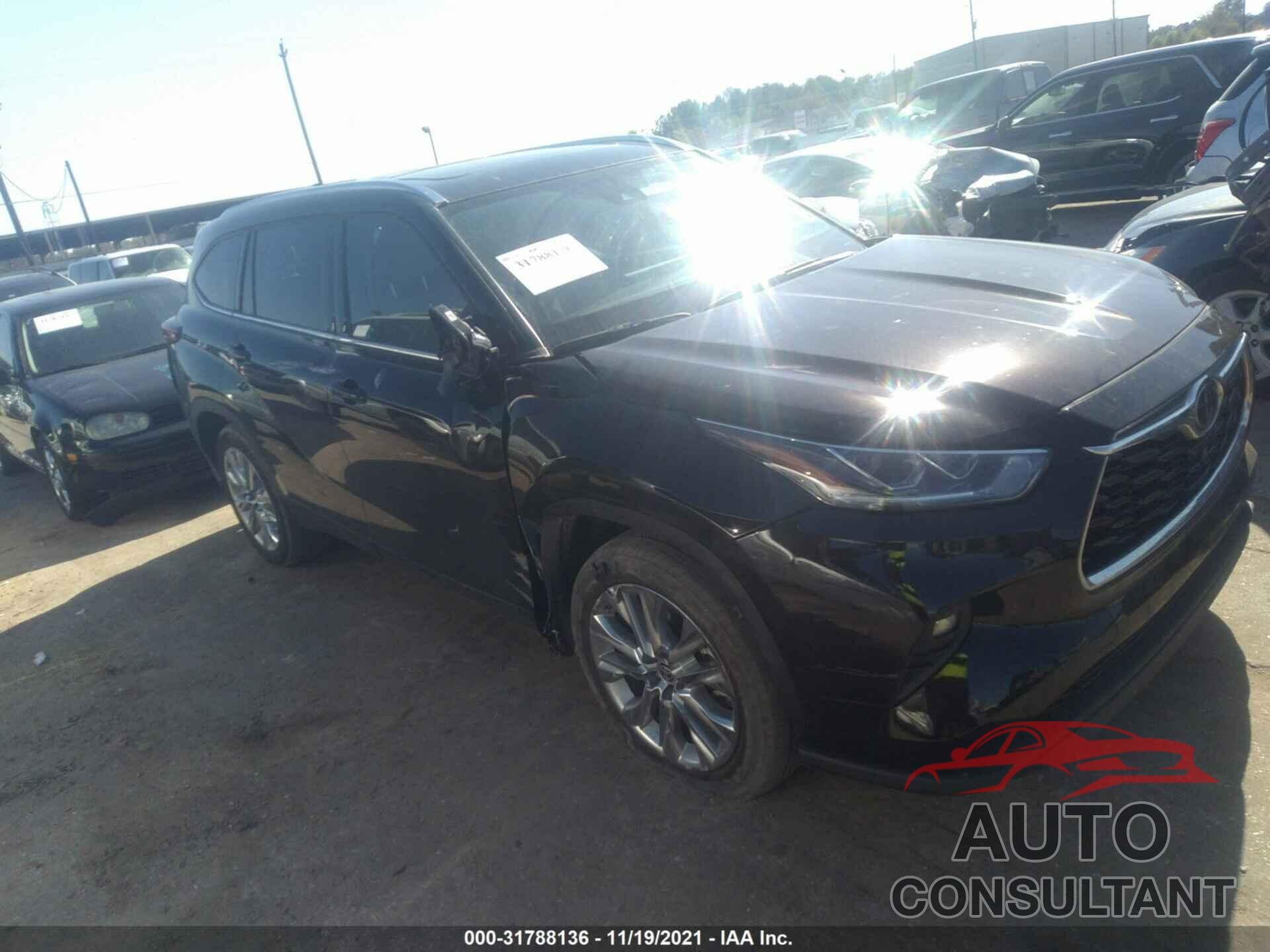 TOYOTA HIGHLANDER 2020 - 5TDDZRBH3LS026608