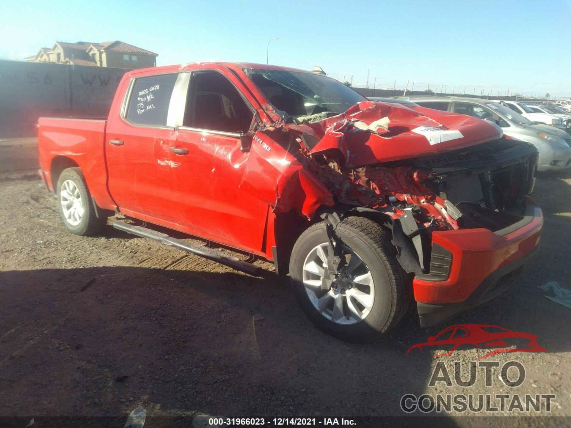 CHEVROLET SILVERADO 1500 2020 - 3GCPWBEK5LG380343
