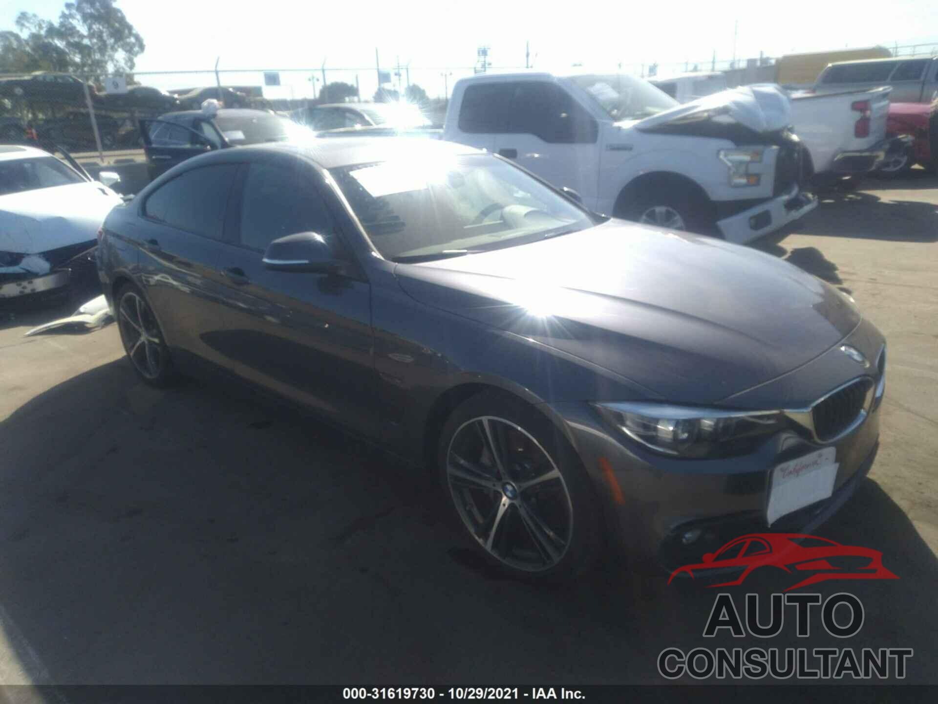 BMW 4 SERIES 2018 - WBA4J5C57JBM64988