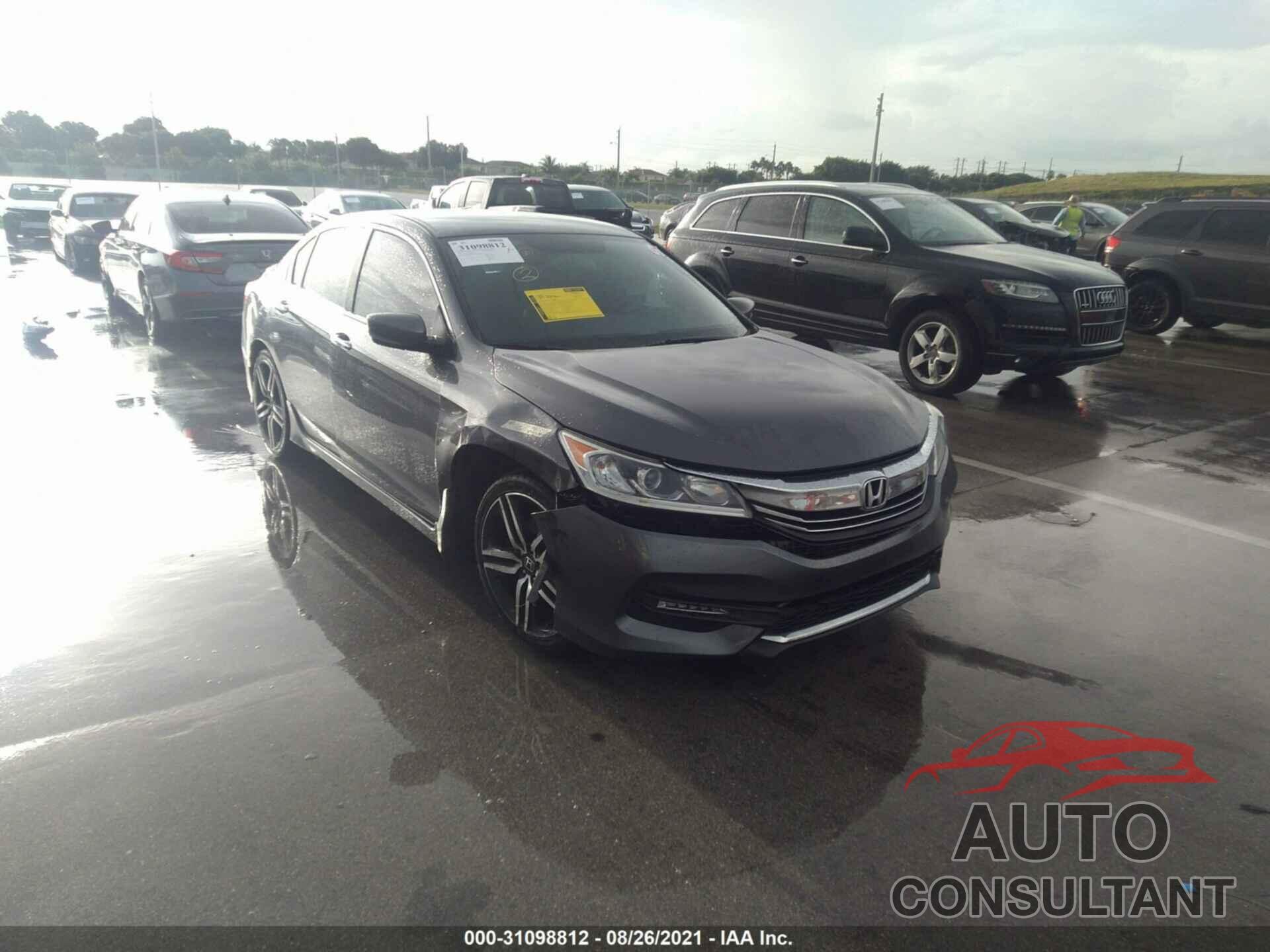 HONDA ACCORD SEDAN 2017 - 1HGCR2F16HA255466