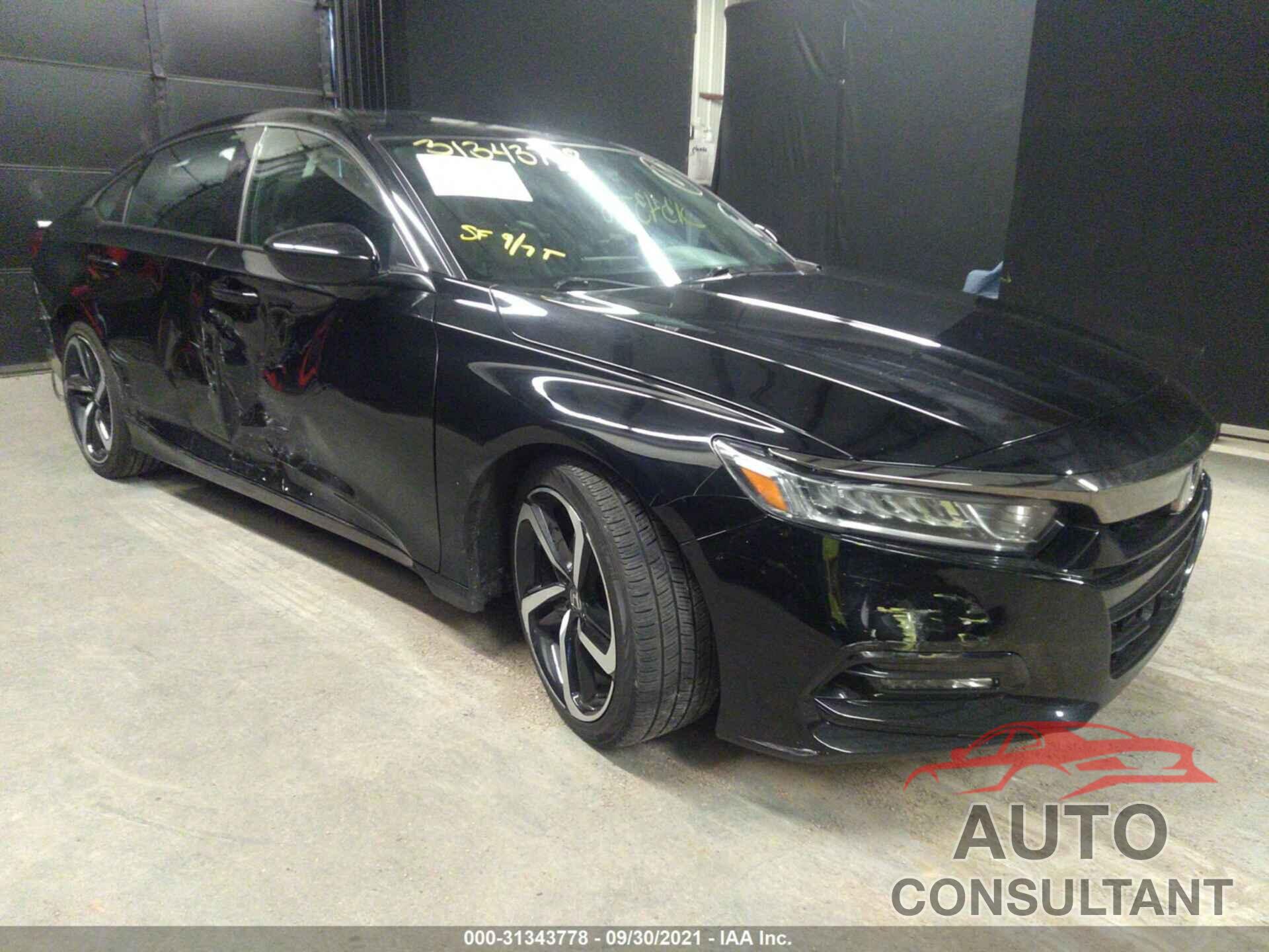 HONDA ACCORD SEDAN 2018 - 1HGCV1F30JA232469