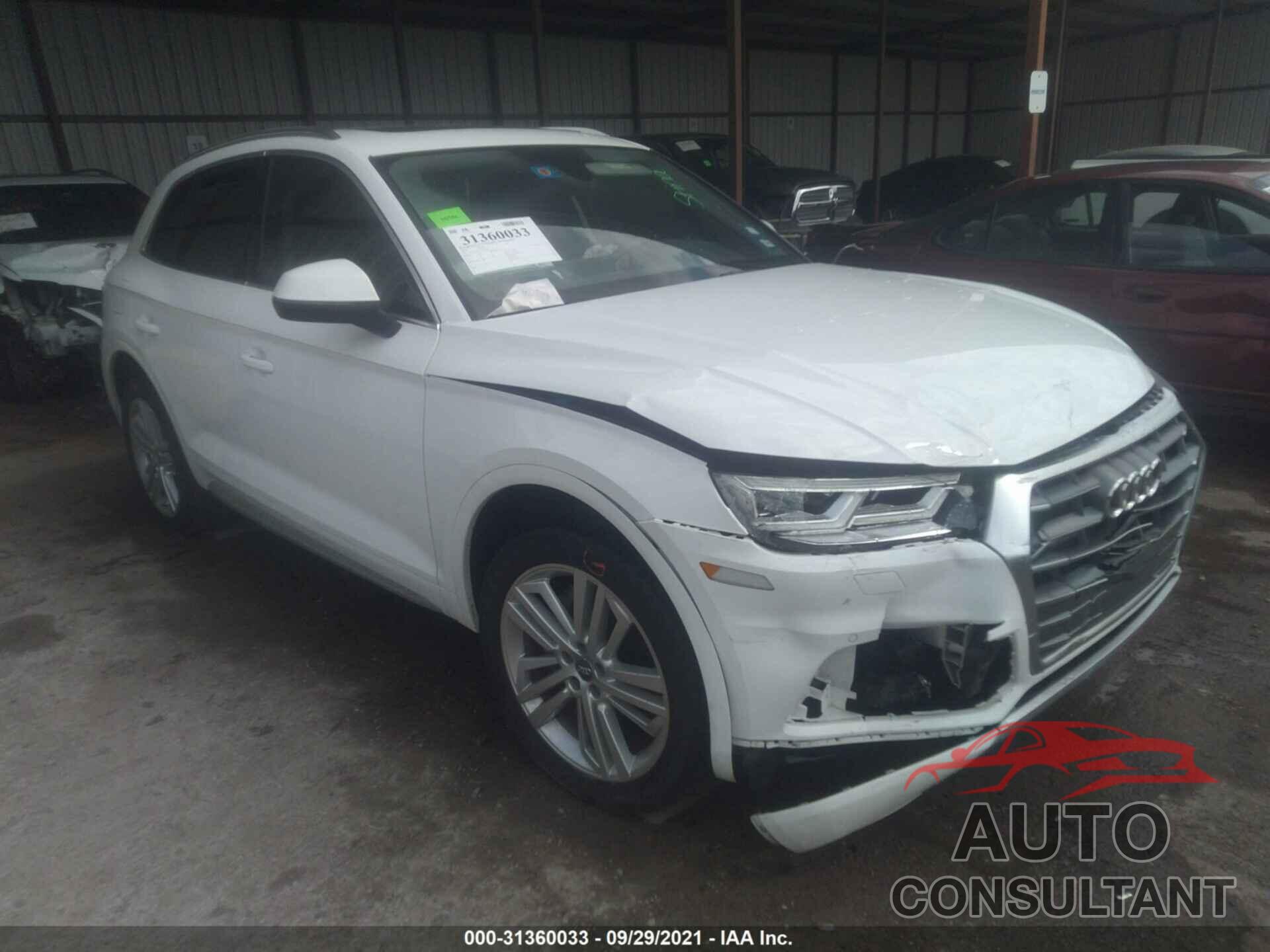 AUDI Q5 2018 - WA1BNAFY9J2067449