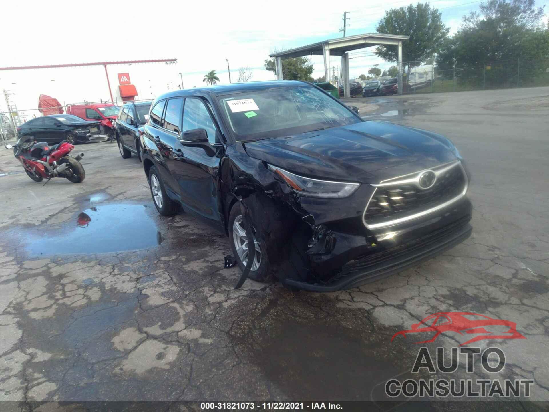 TOYOTA HIGHLANDER 2021 - 5TDZZRAH9MS088281