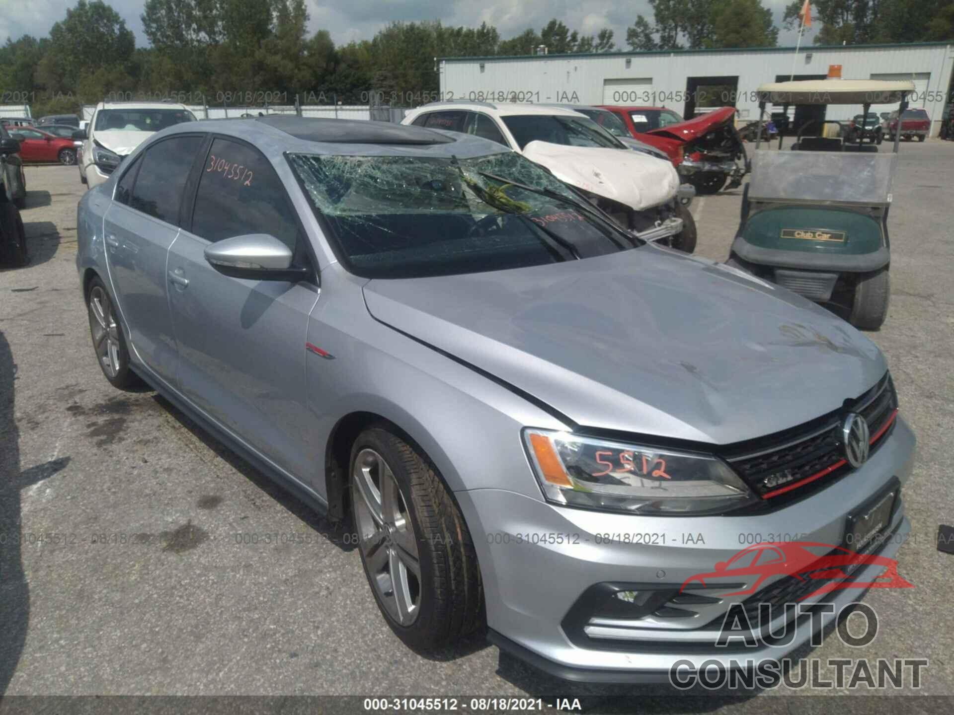 VOLKSWAGEN JETTA SEDAN 2016 - 3VW4T7AJ2GM276354