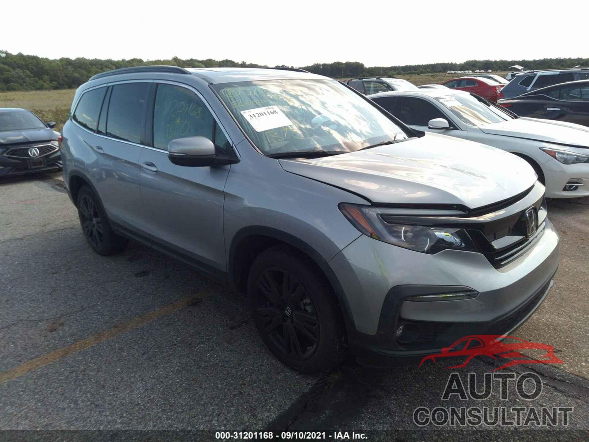 HONDA PILOT 2021 - 5FNYF6H22MB006285