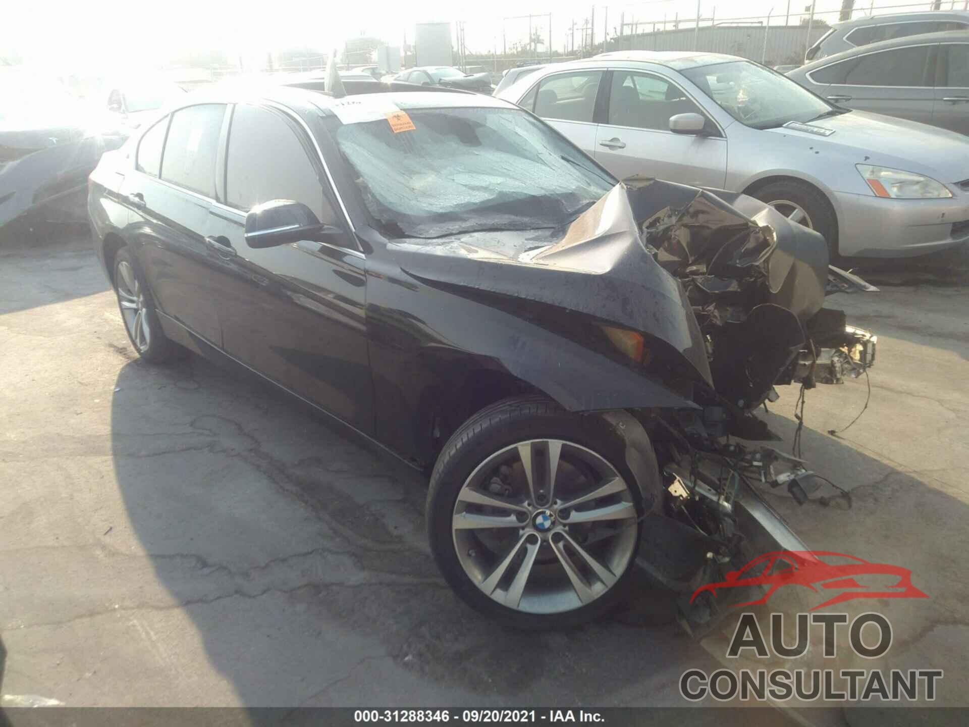 BMW 3 SERIES 2017 - WBA8B9G50HNU50004