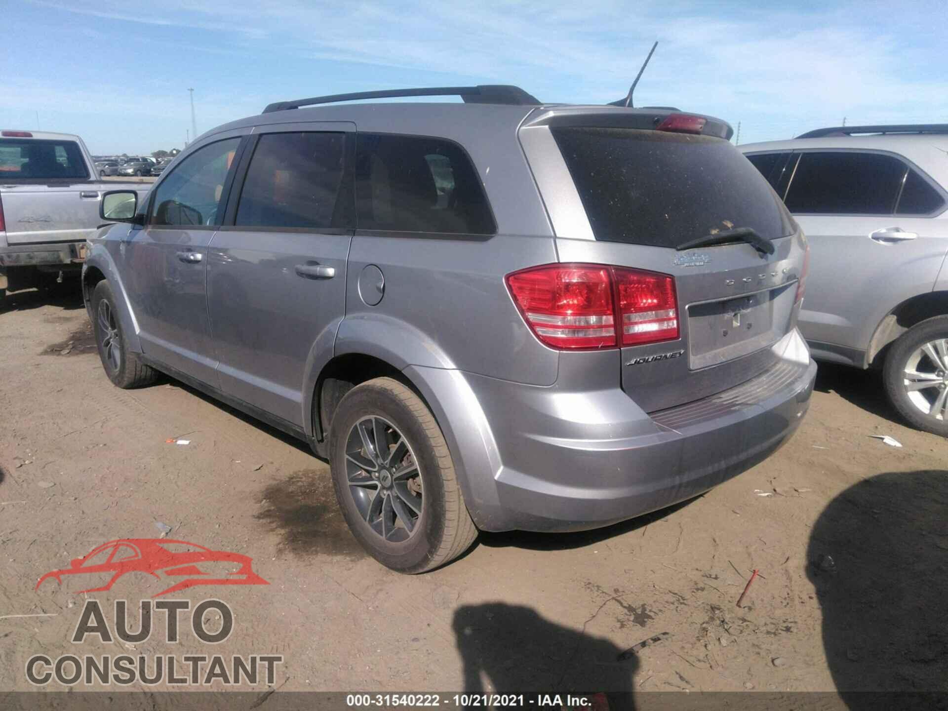 DODGE JOURNEY 2018 - 3C4PDCAB5JT498575