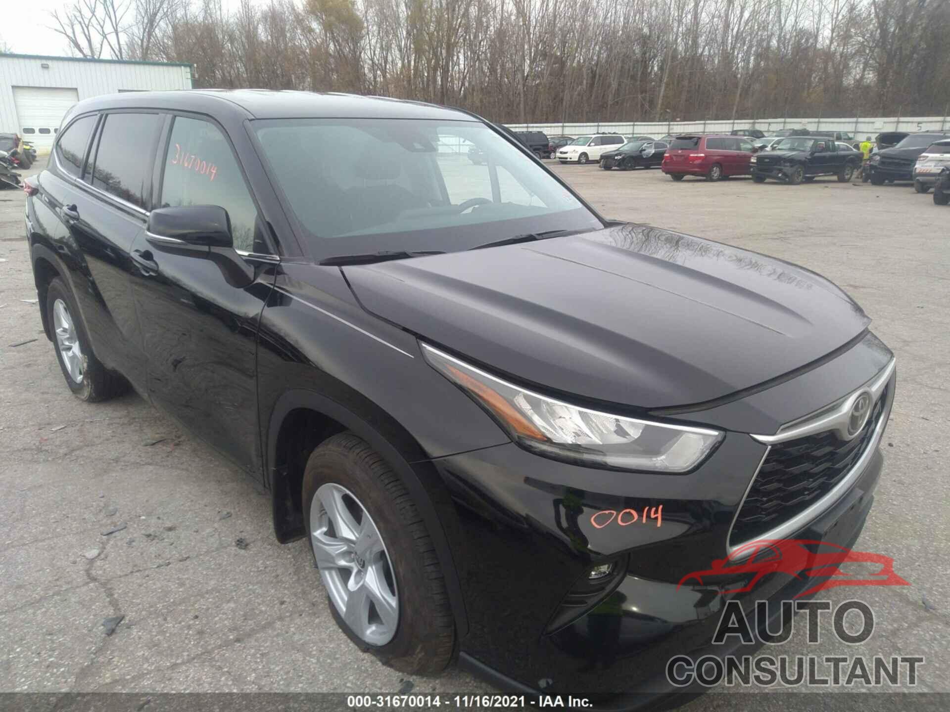 TOYOTA HIGHLANDER 2020 - 5TDBZRBHXLS015063