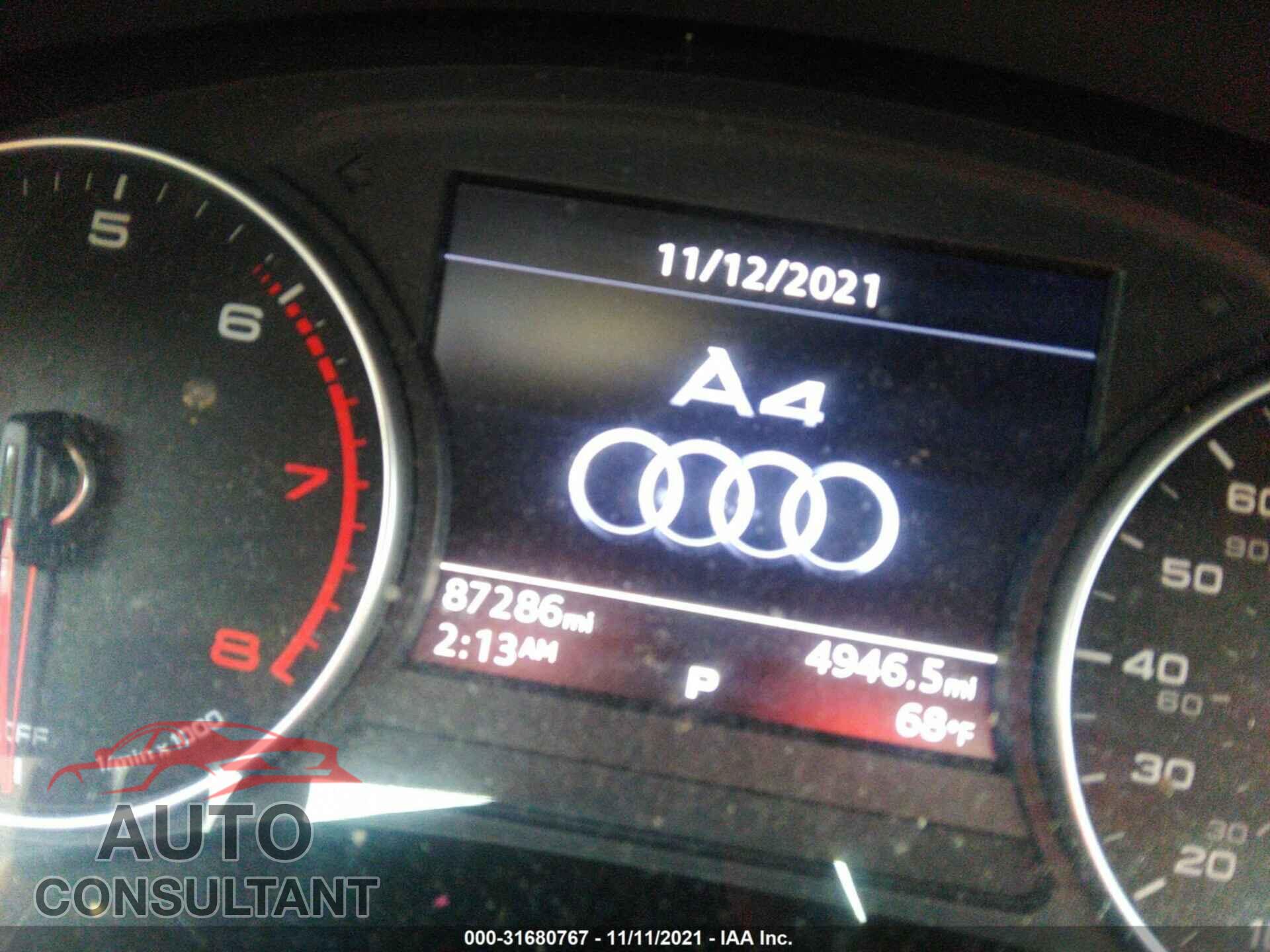 AUDI A4 2017 - WAUGMAF45HN059026