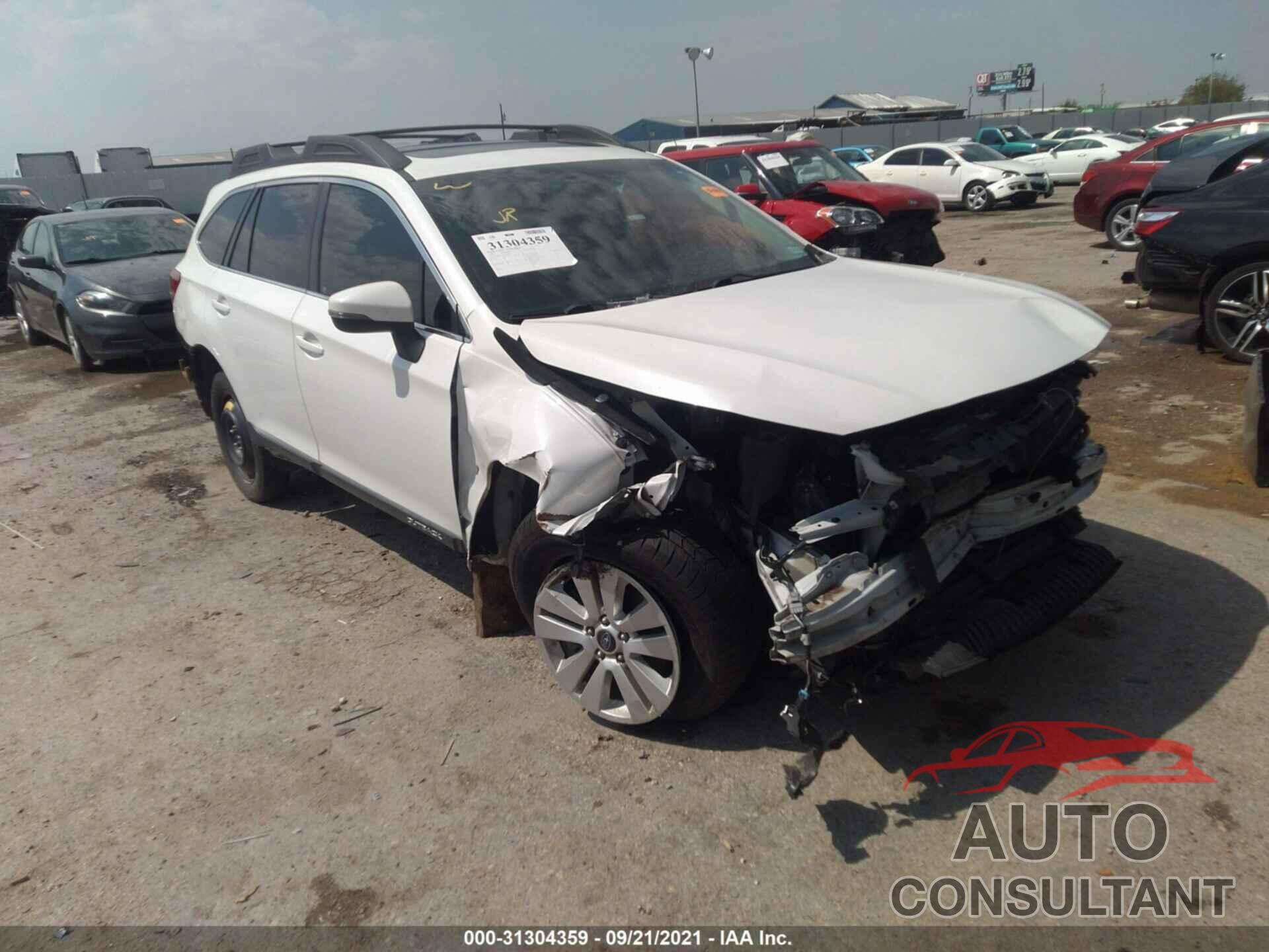SUBARU OUTBACK 2018 - 4S4BSAHC4J3280105