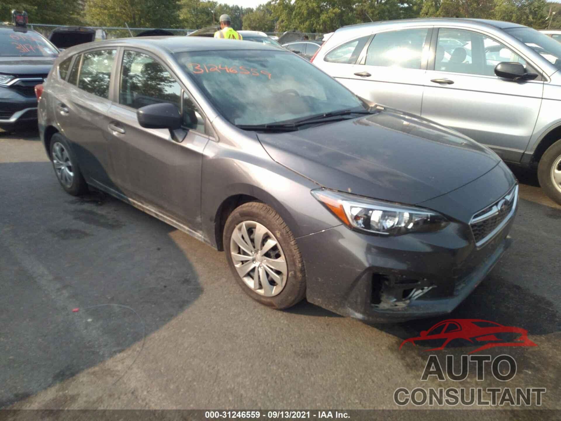 SUBARU IMPREZA 2019 - 4S3GTAB64K3705589