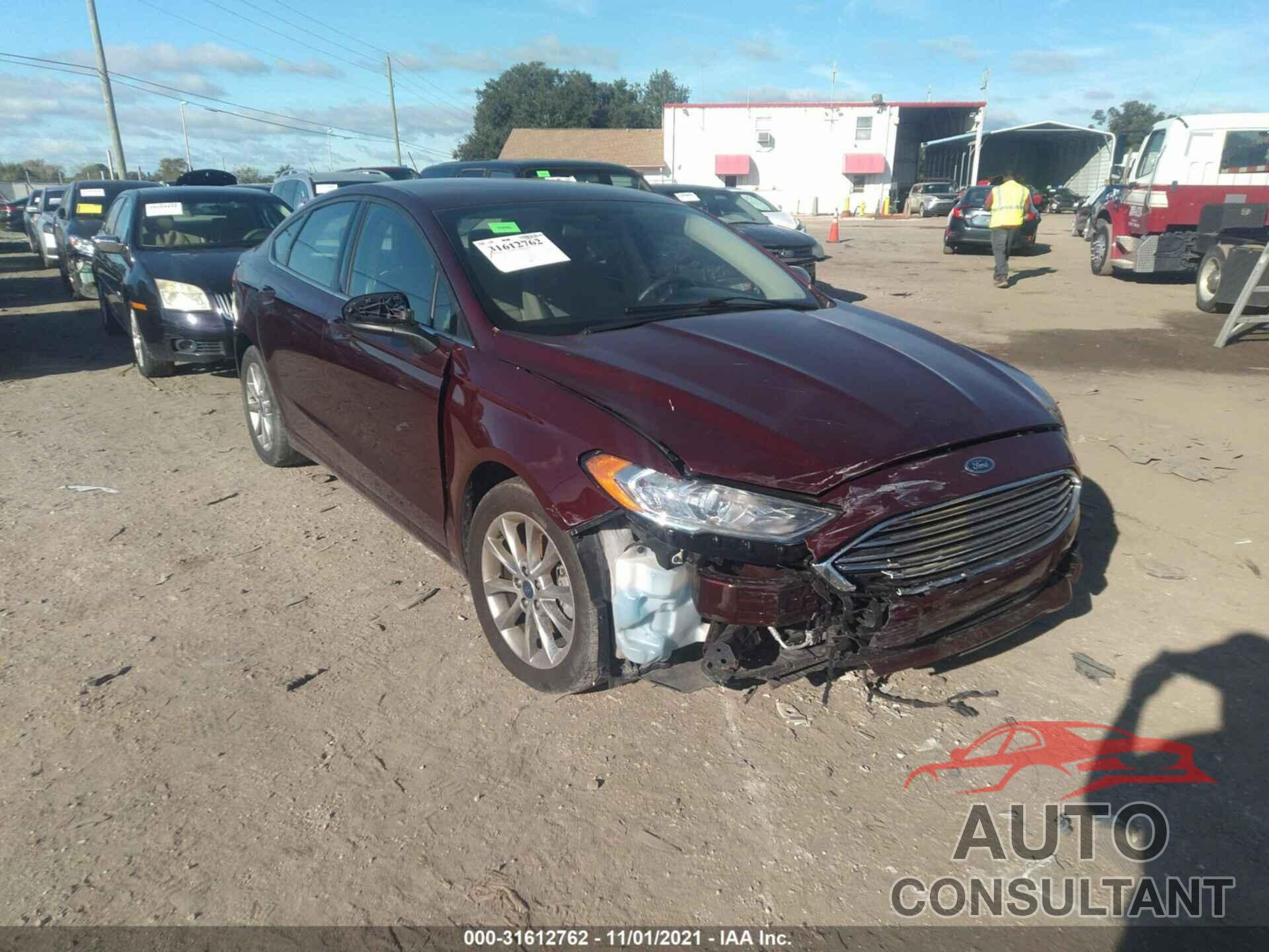 FORD FUSION 2017 - 3FA6P0H72HR346916