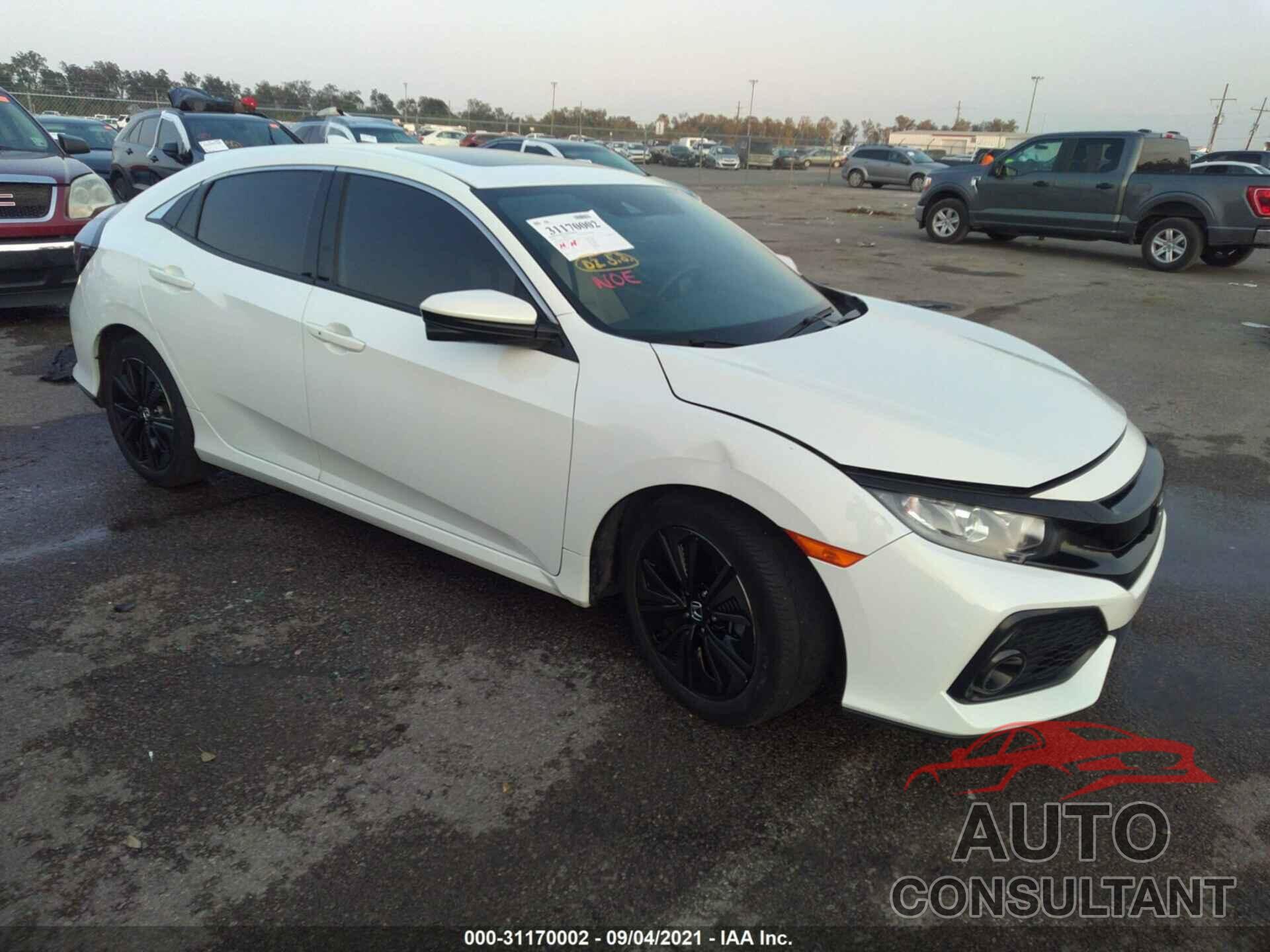 HONDA CIVIC HATCHBACK 2019 - SHHFK7H69KU220844