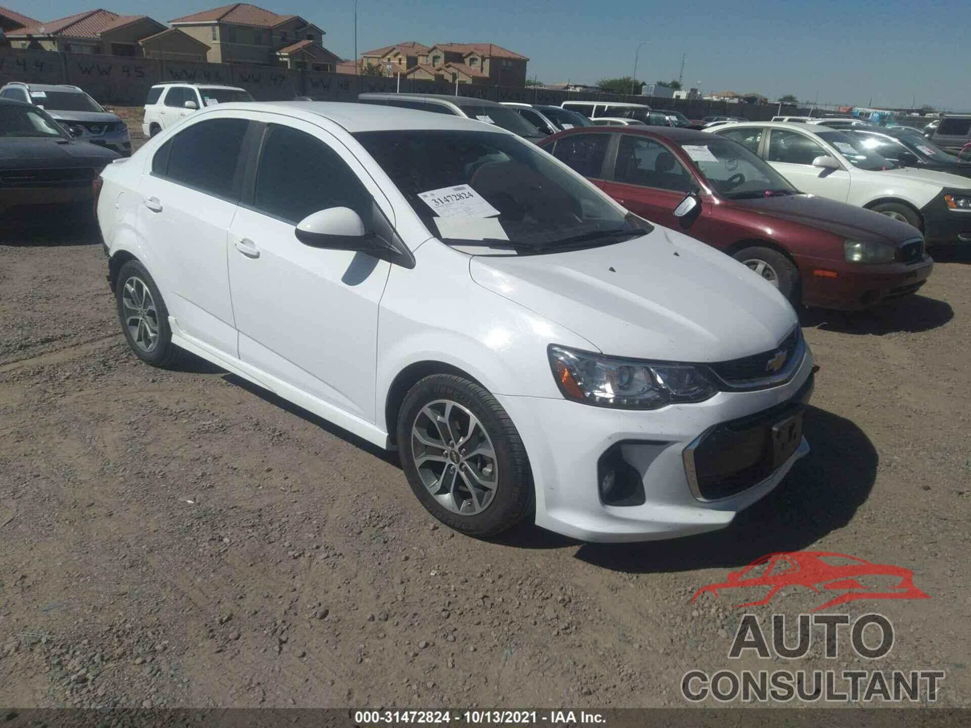 CHEVROLET SONIC 2017 - 1G1JD5SG0H4176124