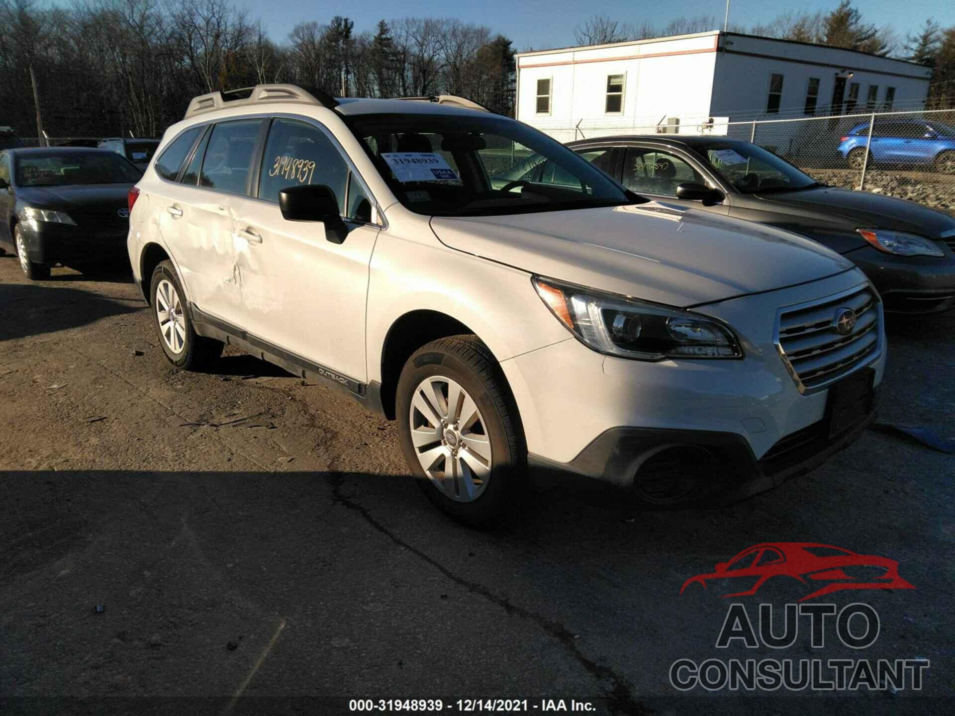 SUBARU OUTBACK 2017 - 4S4BSAAC2H3425372