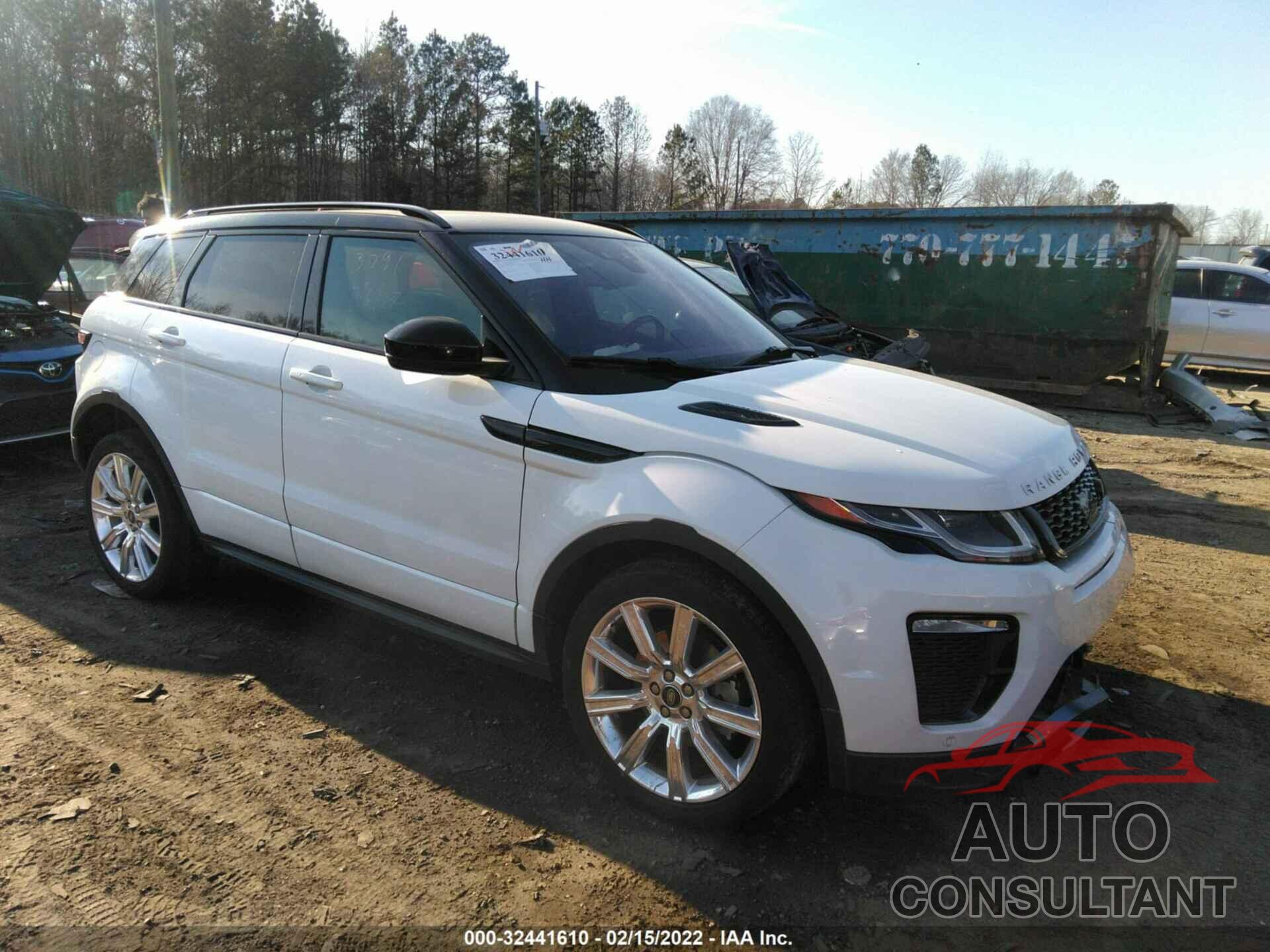 LAND ROVER RANGE ROVER EVOQUE 2017 - SALVD2BG1HH173791