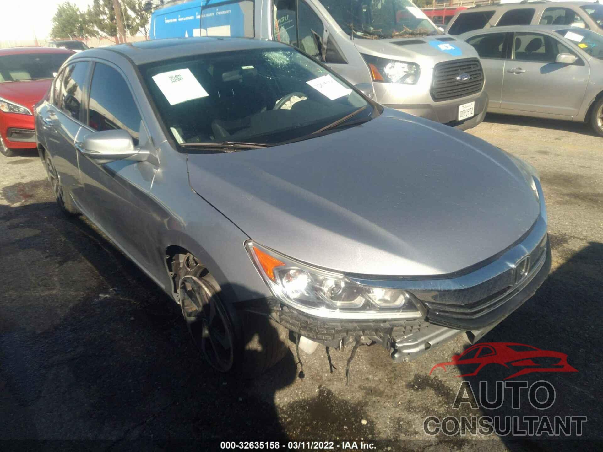 HONDA ACCORD SEDAN 2017 - 1HGCR2F74HA093406