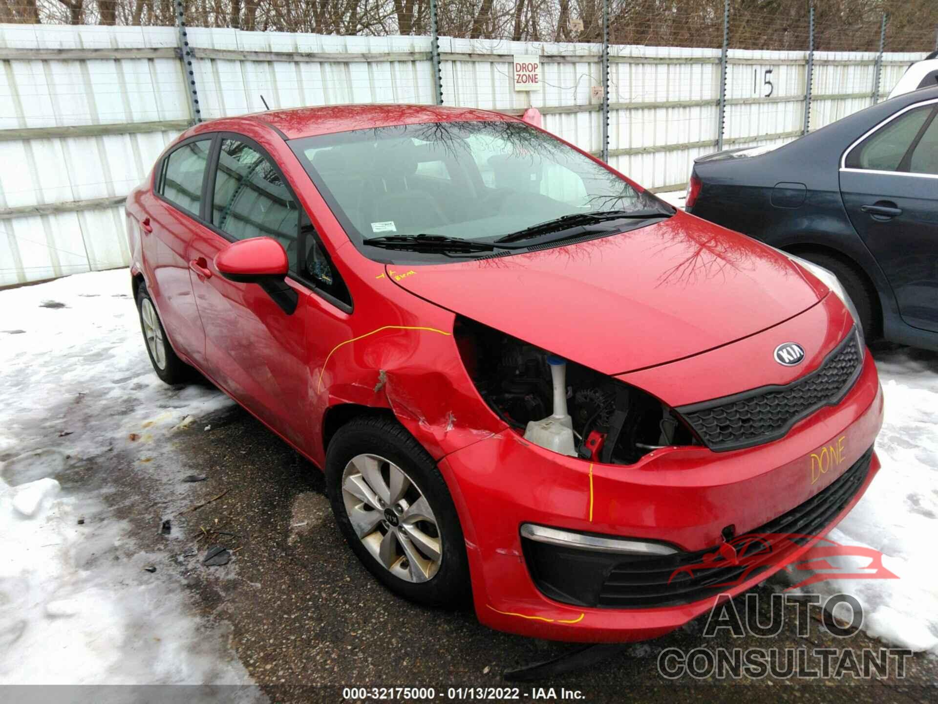 KIA RIO 2017 - KNADM4A35H6063560