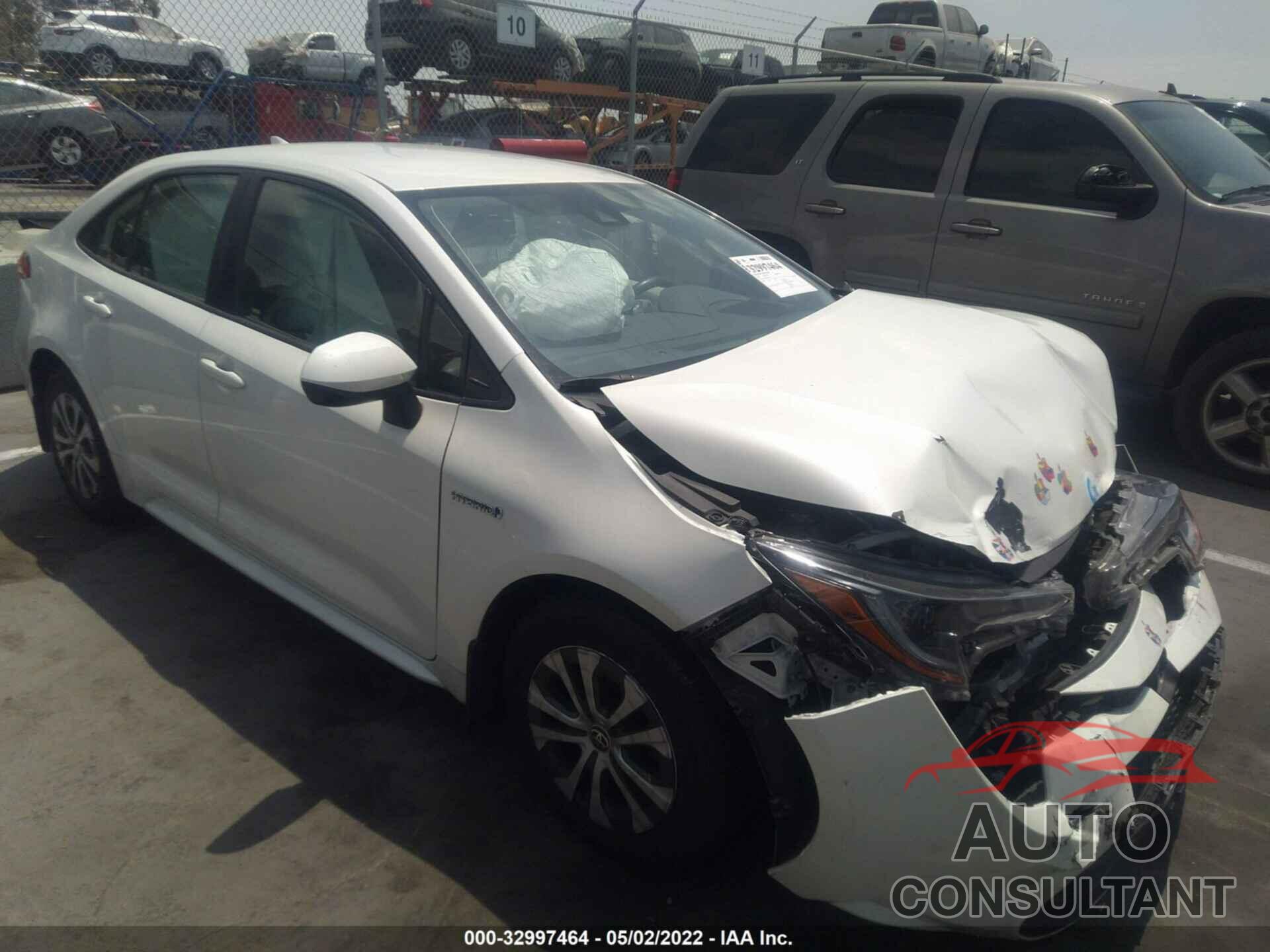 TOYOTA COROLLA 2021 - JTDEAMDE9MJ007237