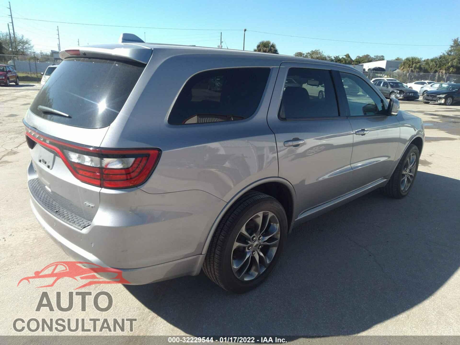 DODGE DURANGO 2020 - 1C4RDJDGXLC260367