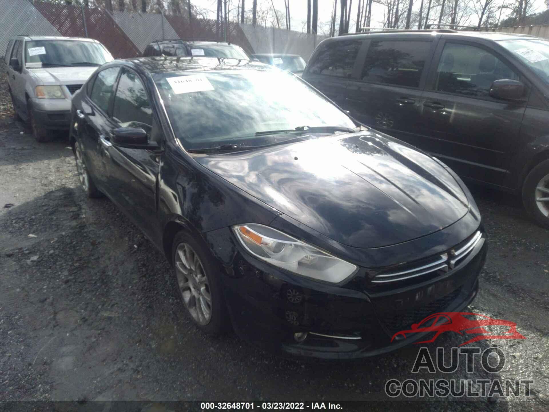 DODGE DART 2016 - 1C3CDFCB5GD592729