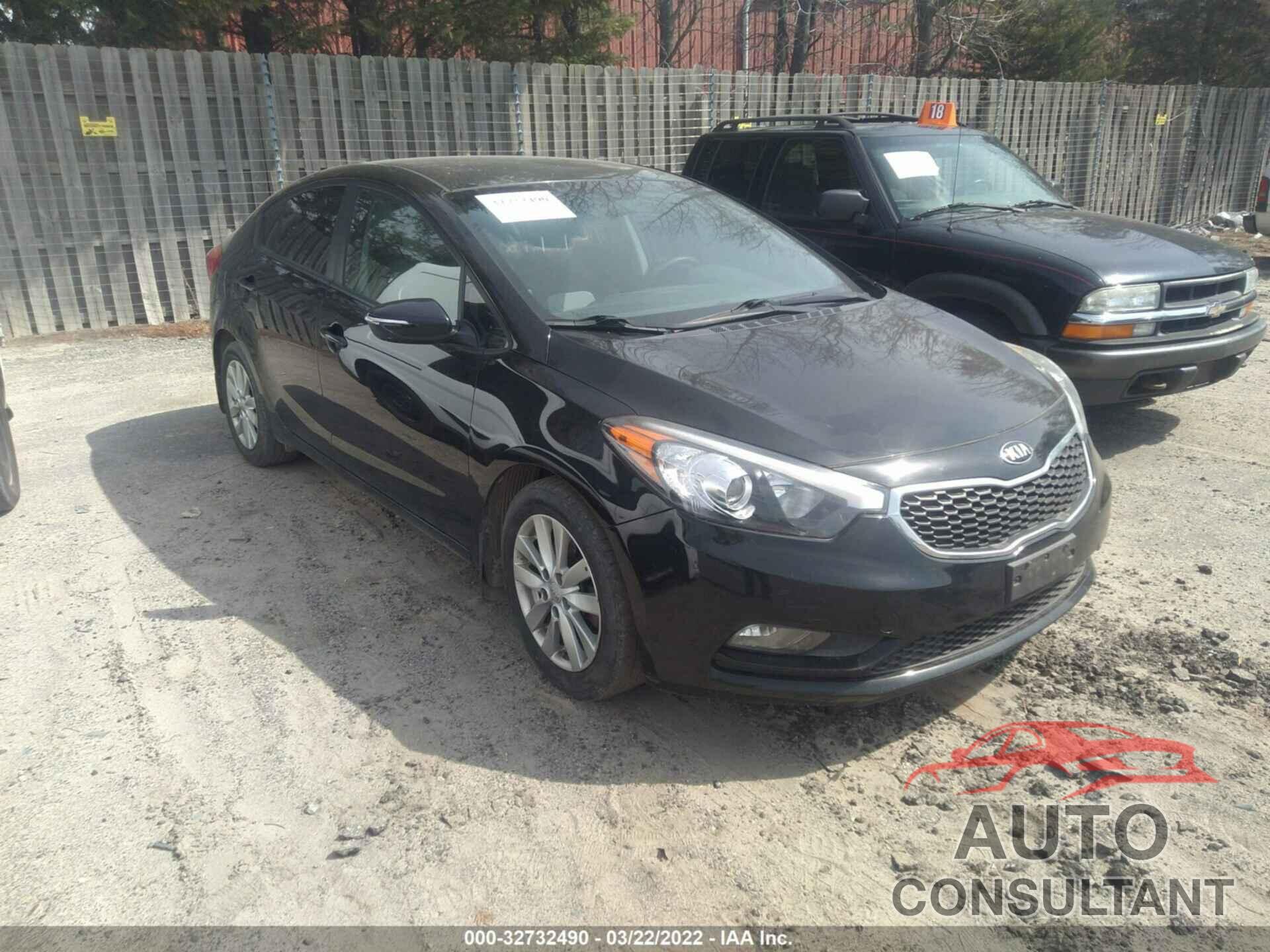 KIA FORTE 2016 - KNAFX4A67G5446690