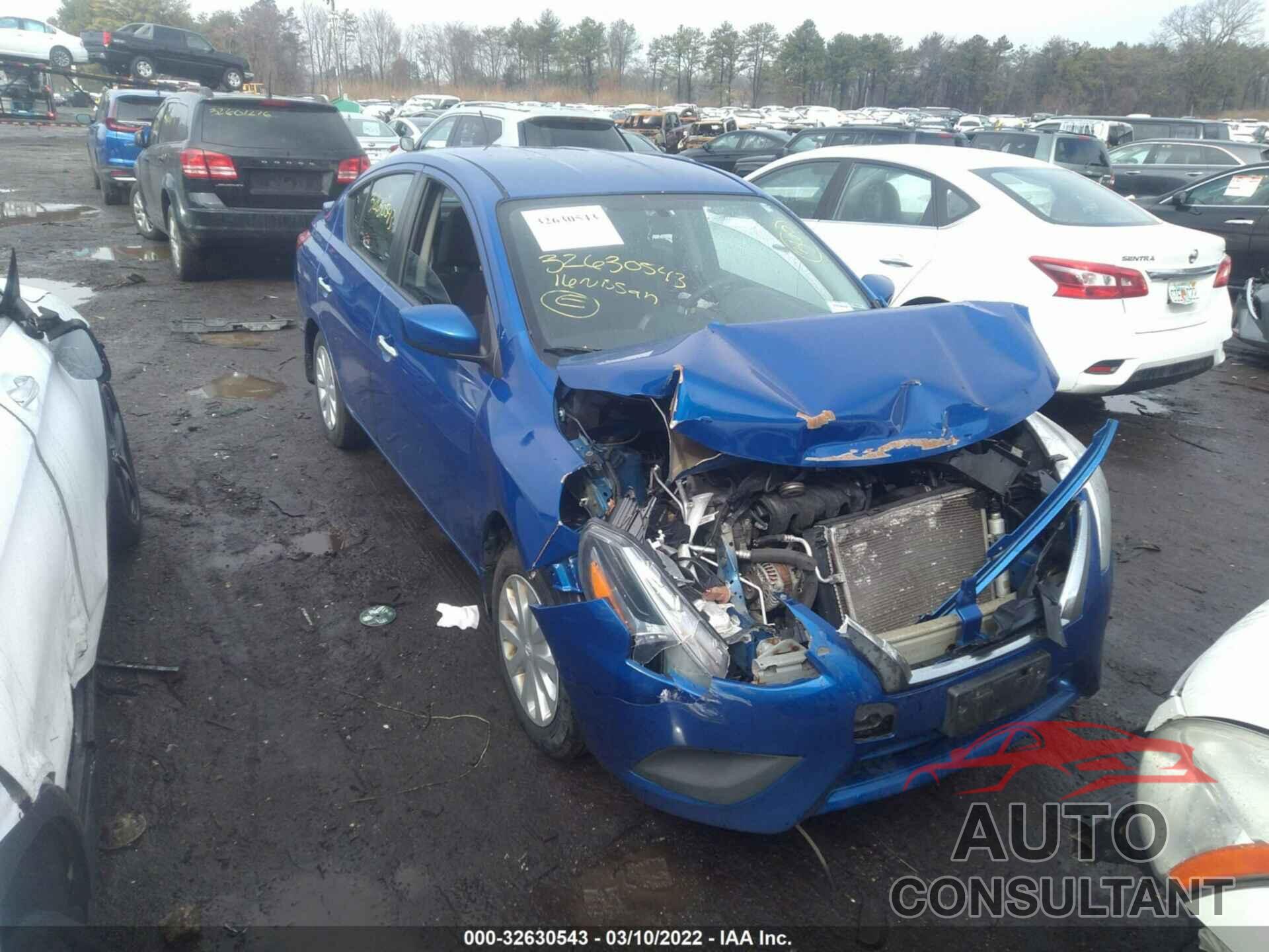 NISSAN VERSA 2016 - 3N1CN7APXGL884726