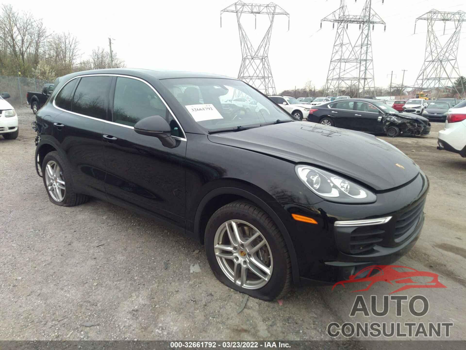 PORSCHE CAYENNE 2016 - WP1AA2A2XGLA10944