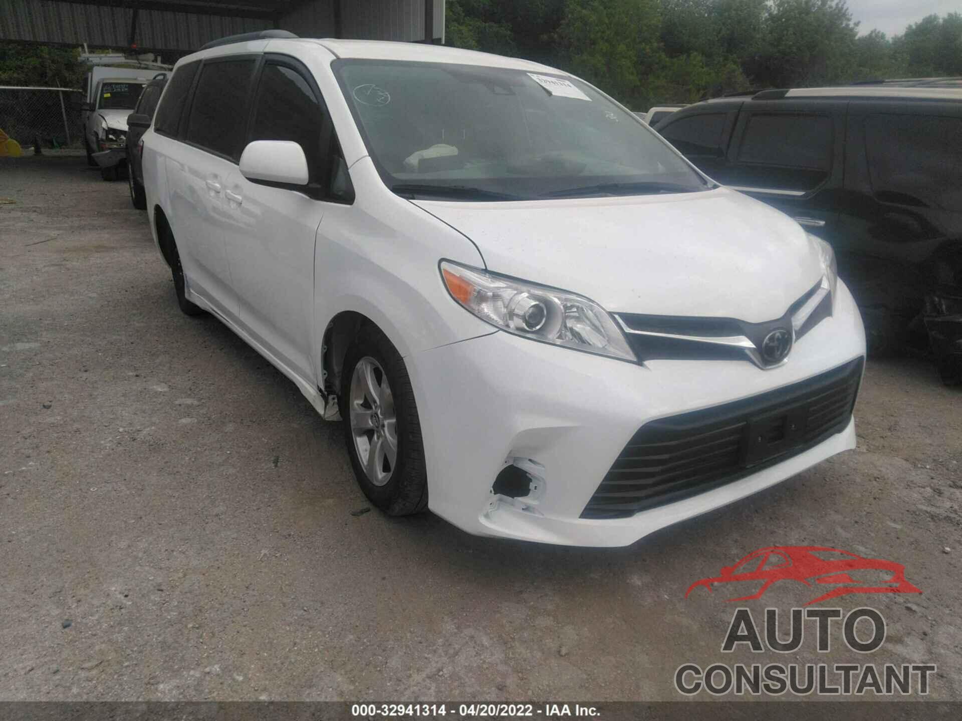 TOYOTA SIENNA 2020 - 5TDKZ3DCXLS030368