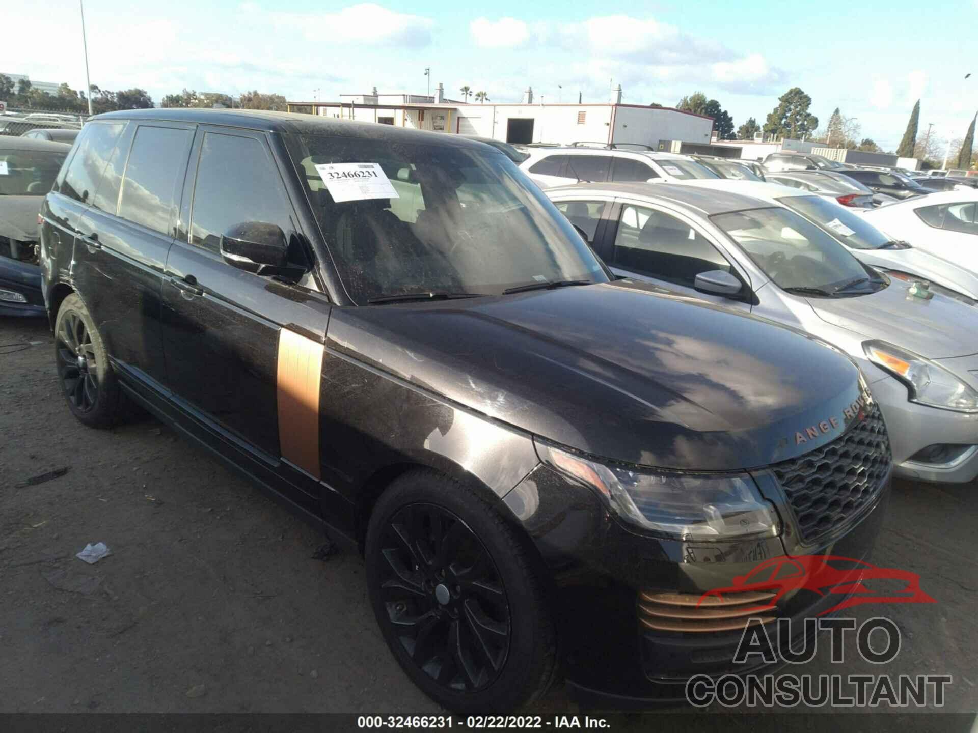 LAND ROVER RANGE ROVER 2021 - SALGS2RU3MA417079