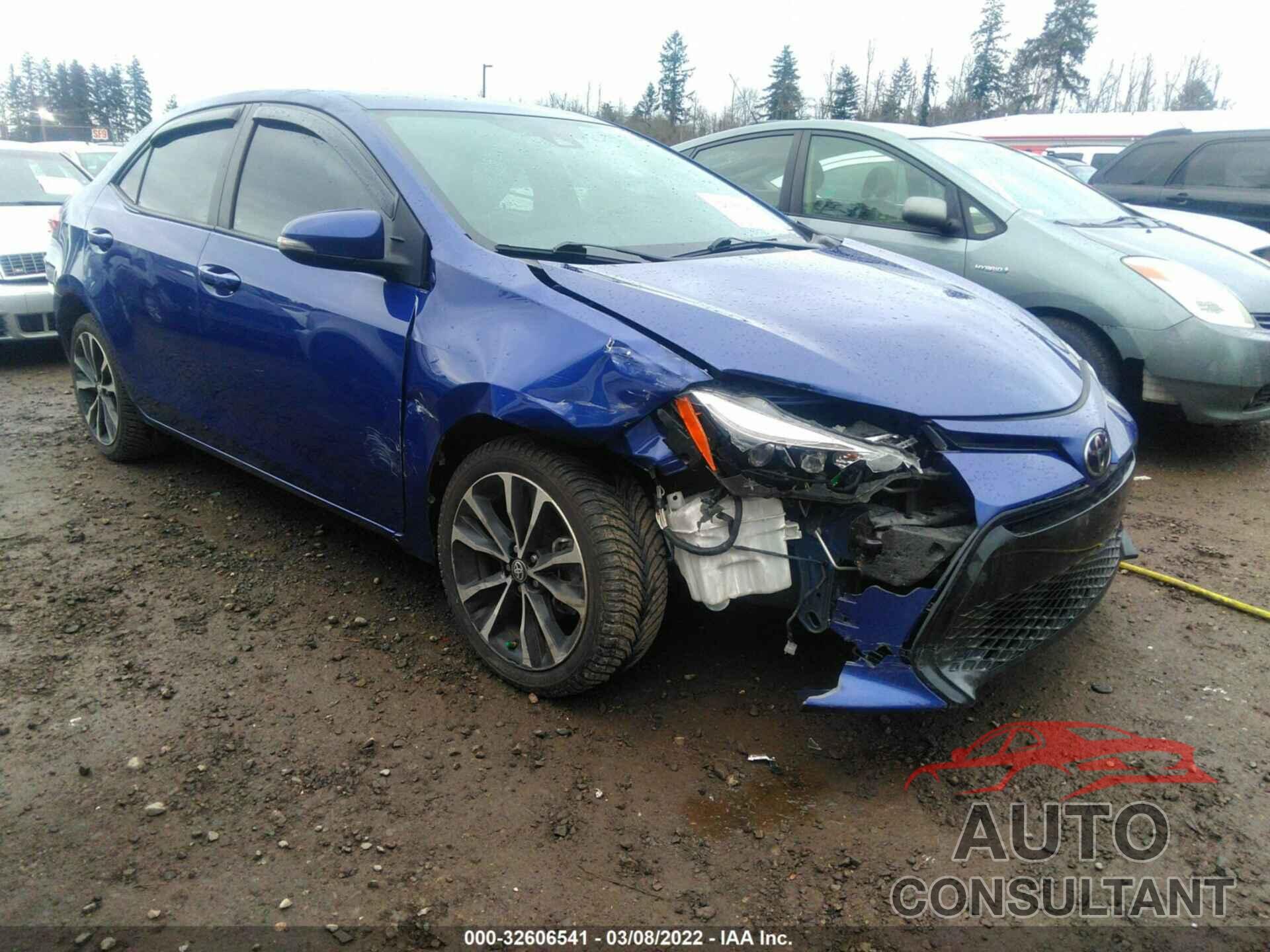 TOYOTA COROLLA 2017 - 2T1BURHE3HC836131