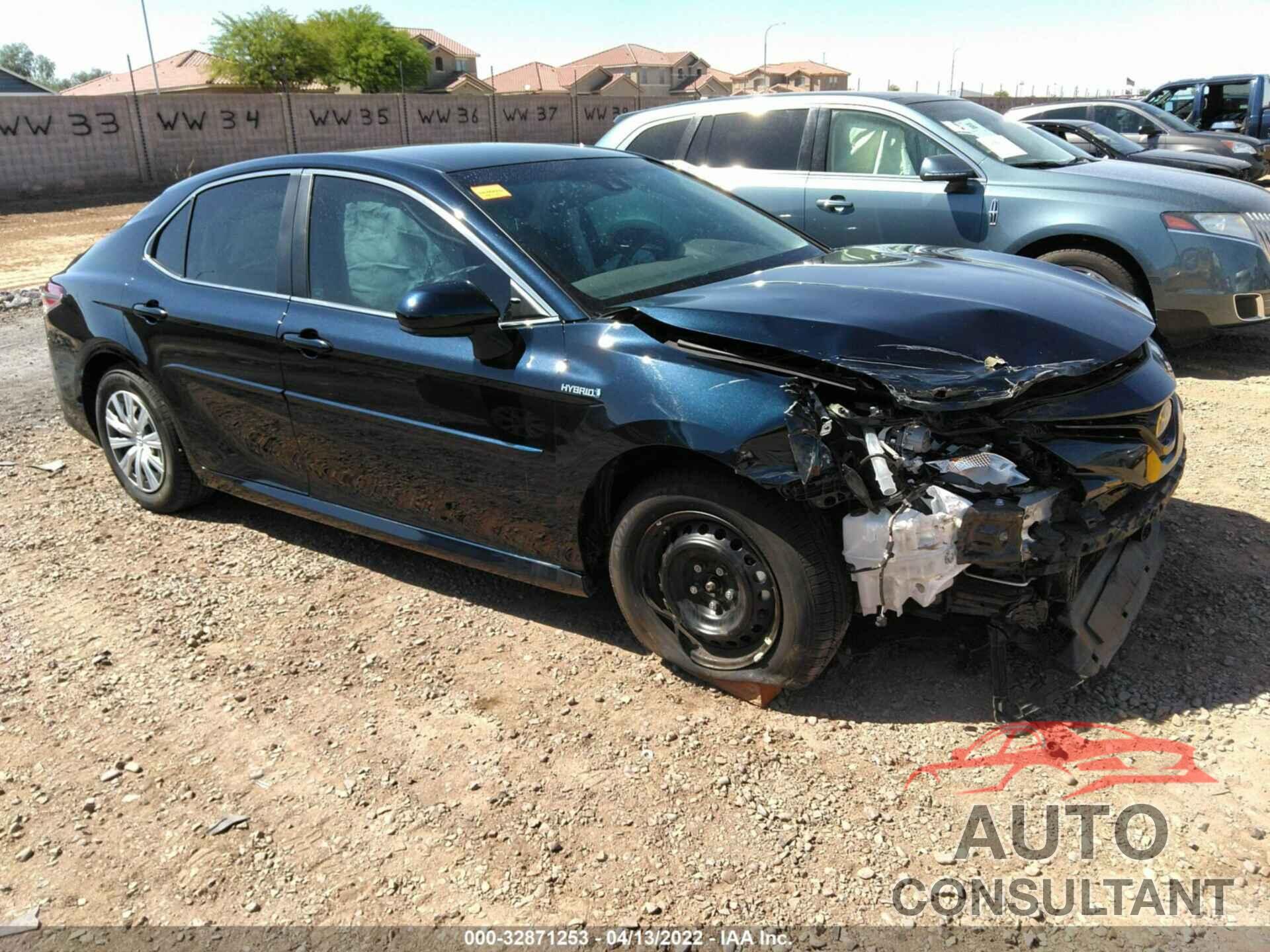 TOYOTA CAMRY 2020 - 4T1C31AK7LU541825