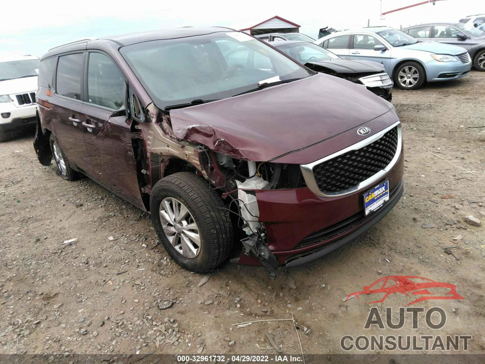 KIA SEDONA 2016 - KNDMB5C1XG6103589