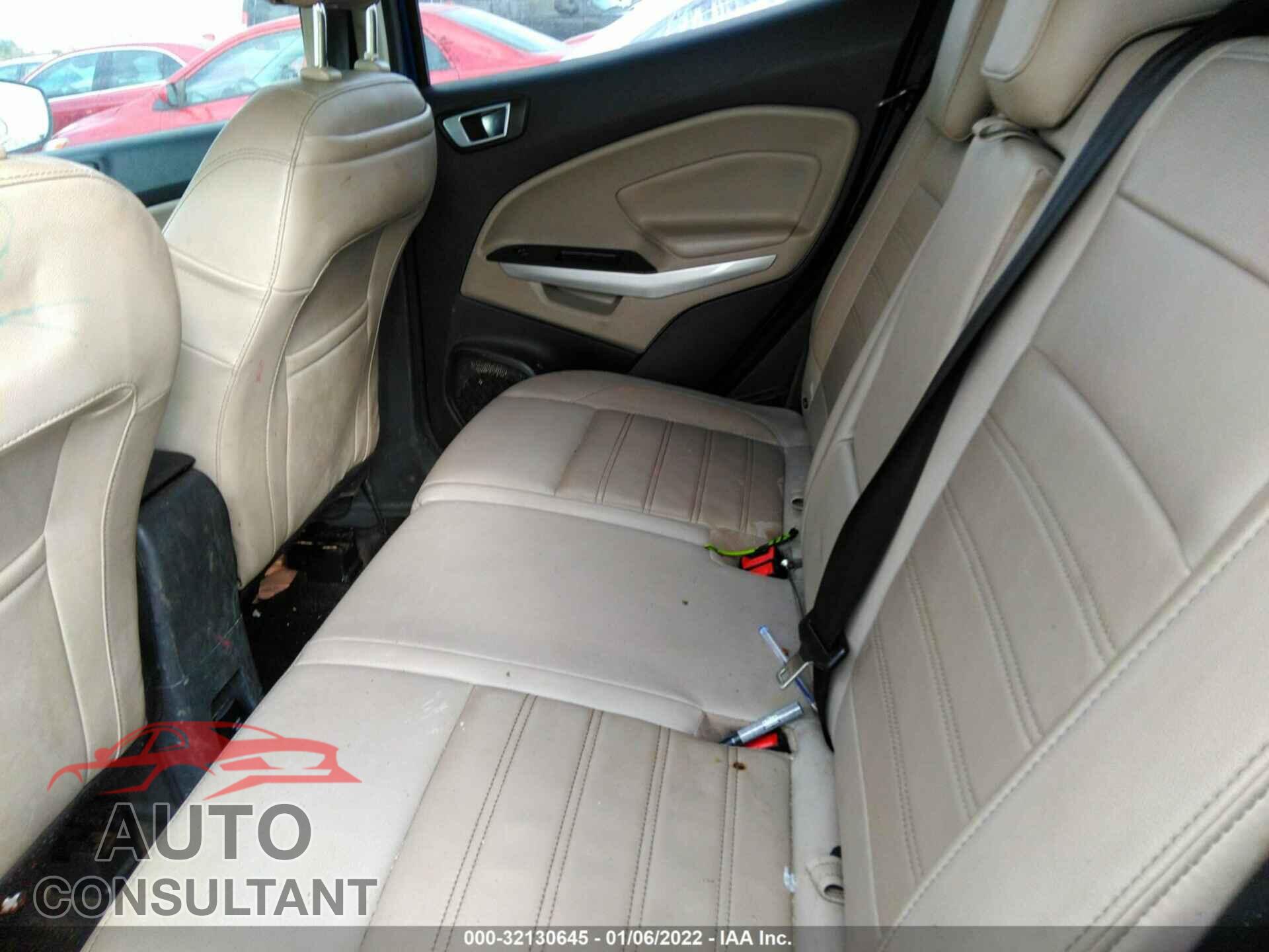 FORD ECOSPORT 2019 - MAJ6S3KL2KC306587