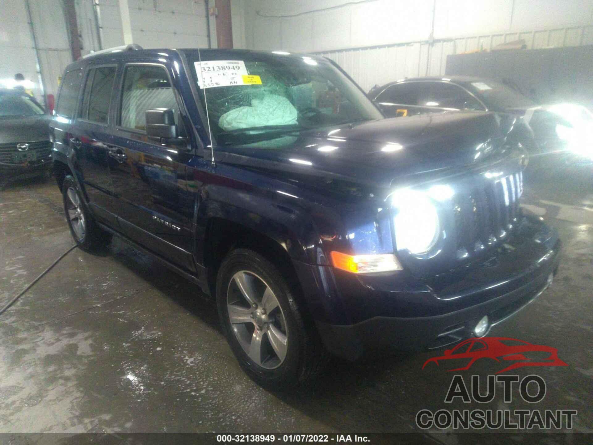 JEEP PATRIOT 2017 - 1C4NJRFB7HD114632