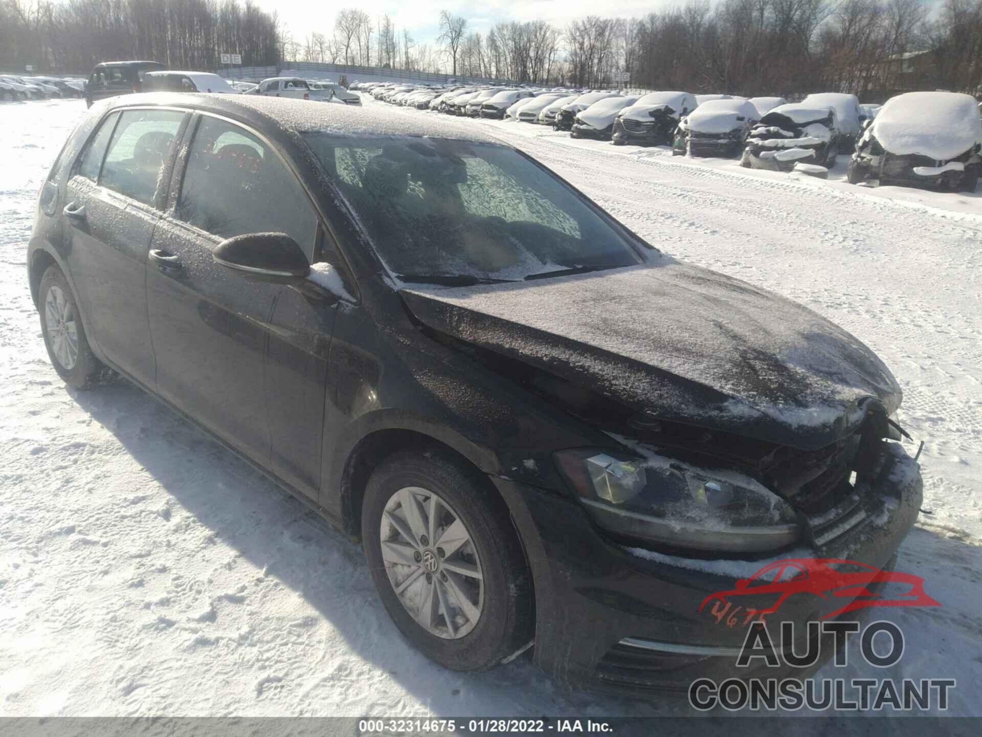 VOLKSWAGEN GOLF 2019 - 3VWG57AU4KM028276