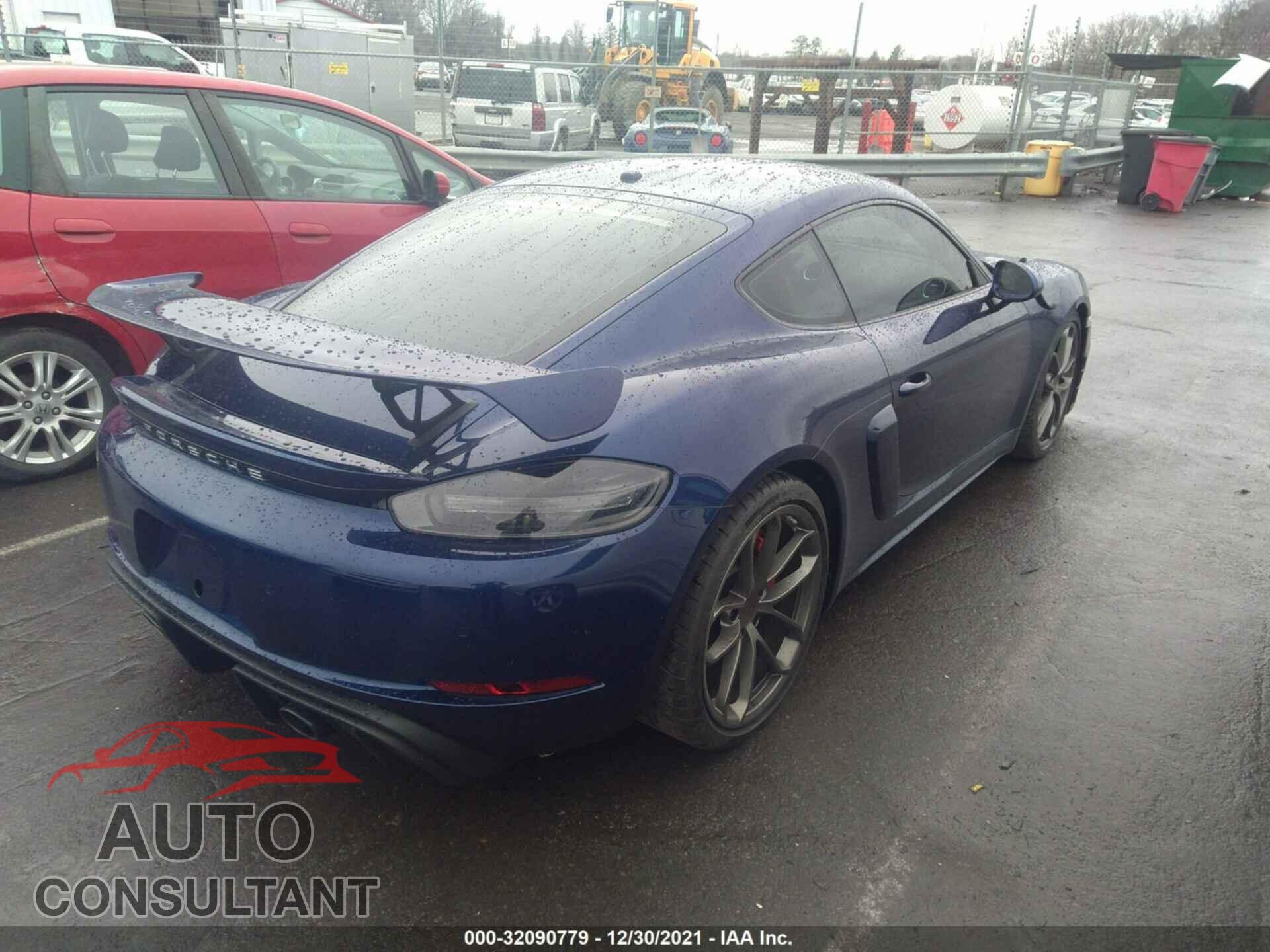 PORSCHE 718 CAYMAN 2020 - WP0AC2A84LS289470