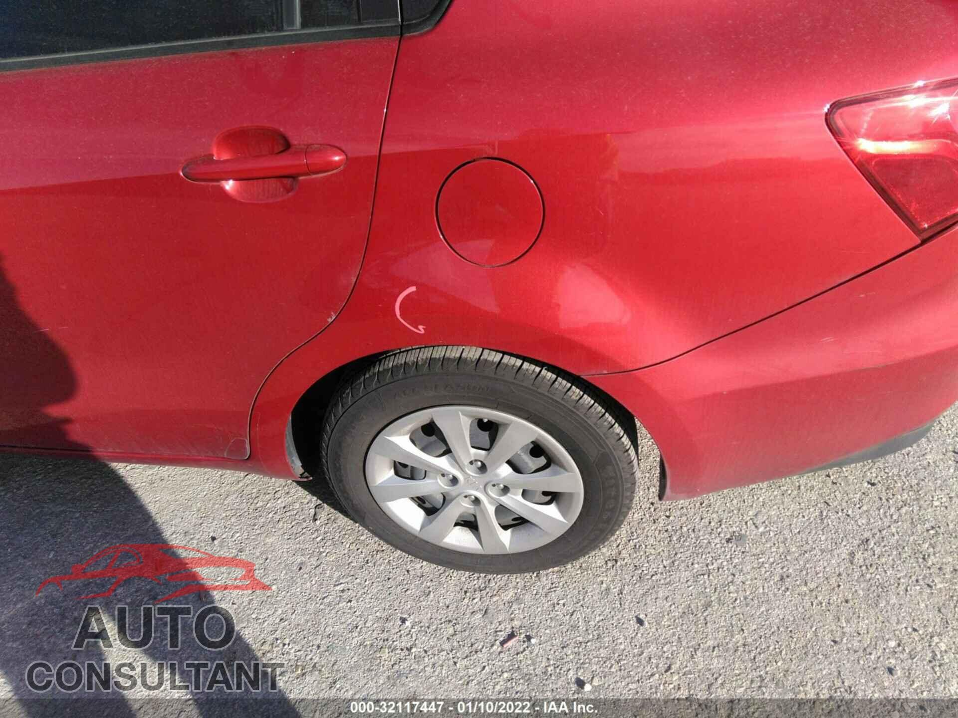 KIA RIO 2017 - KNADM4A30H6121302