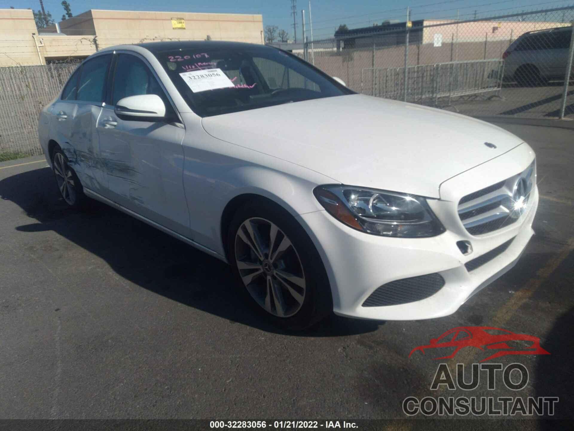 MERCEDES-BENZ C-CLASS 2018 - WDDWF4JB8JR396763